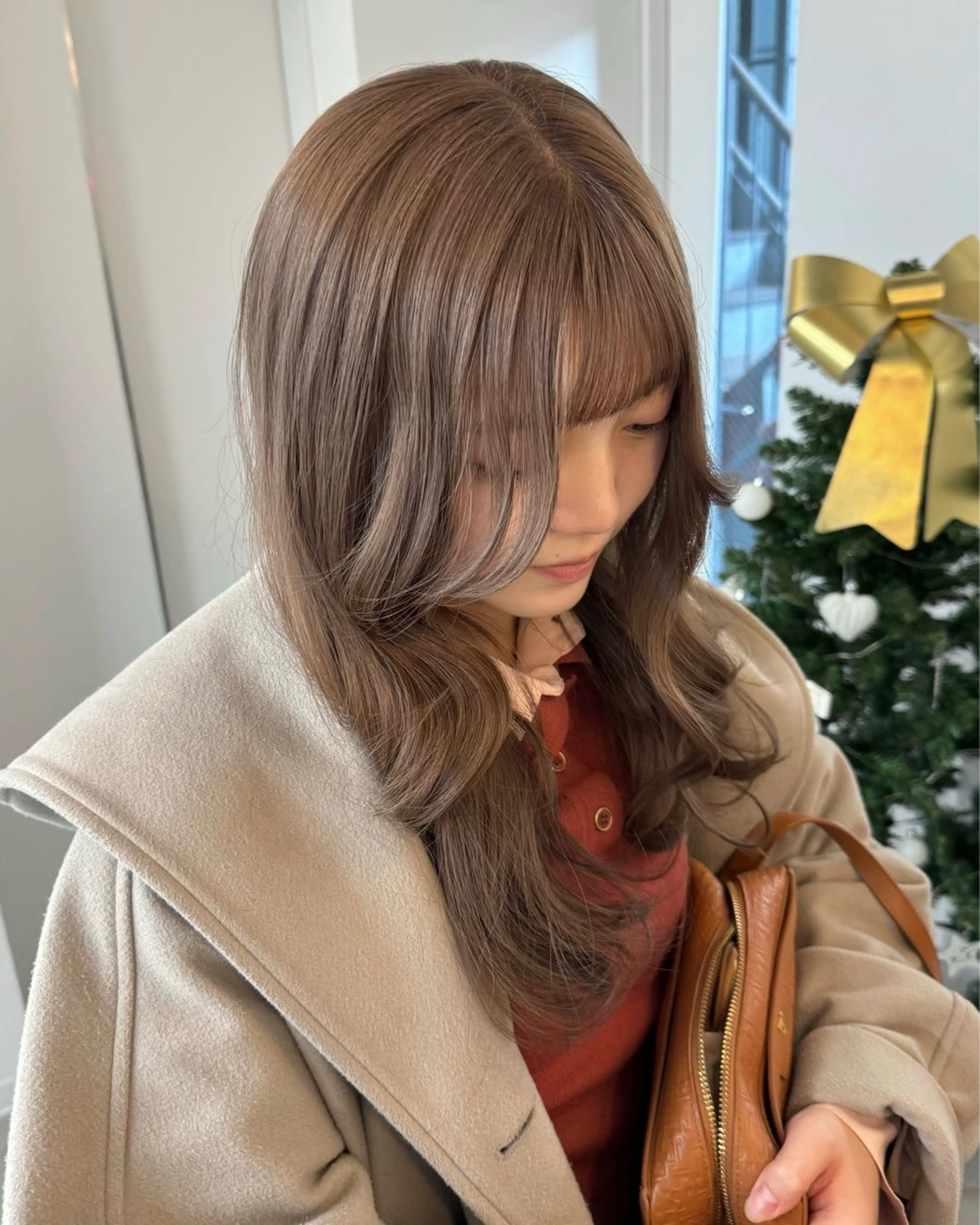 ロング カラー カット ヘアカラー トリートメント エクステモデル募集 💗大阪梅田/川上のヘアスタイル