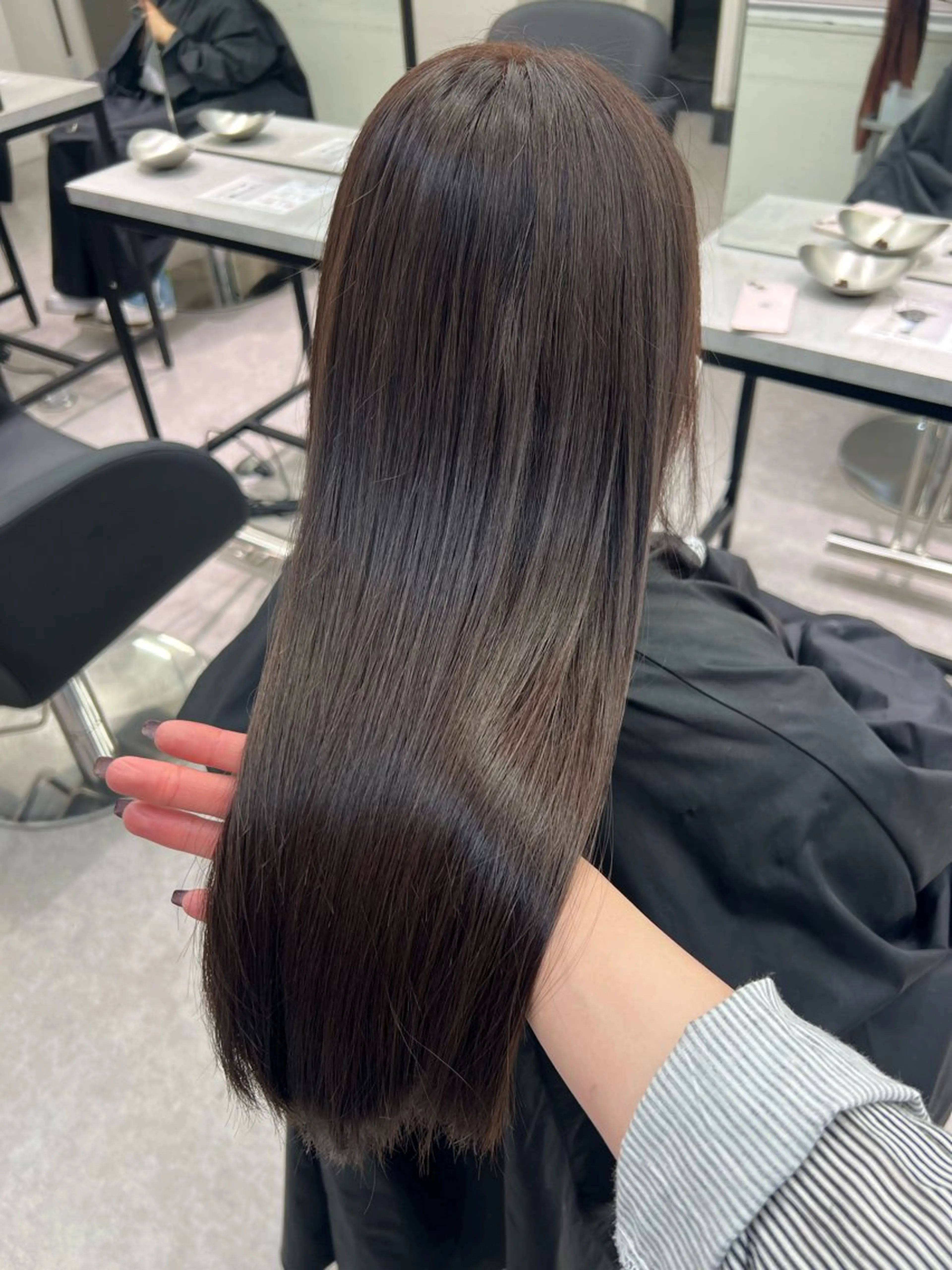 ロング カラー ブリーチ 透明感カラー ヘアカラー 透明感ハイトーン🐩 原宿/yumekaのヘアスタイル