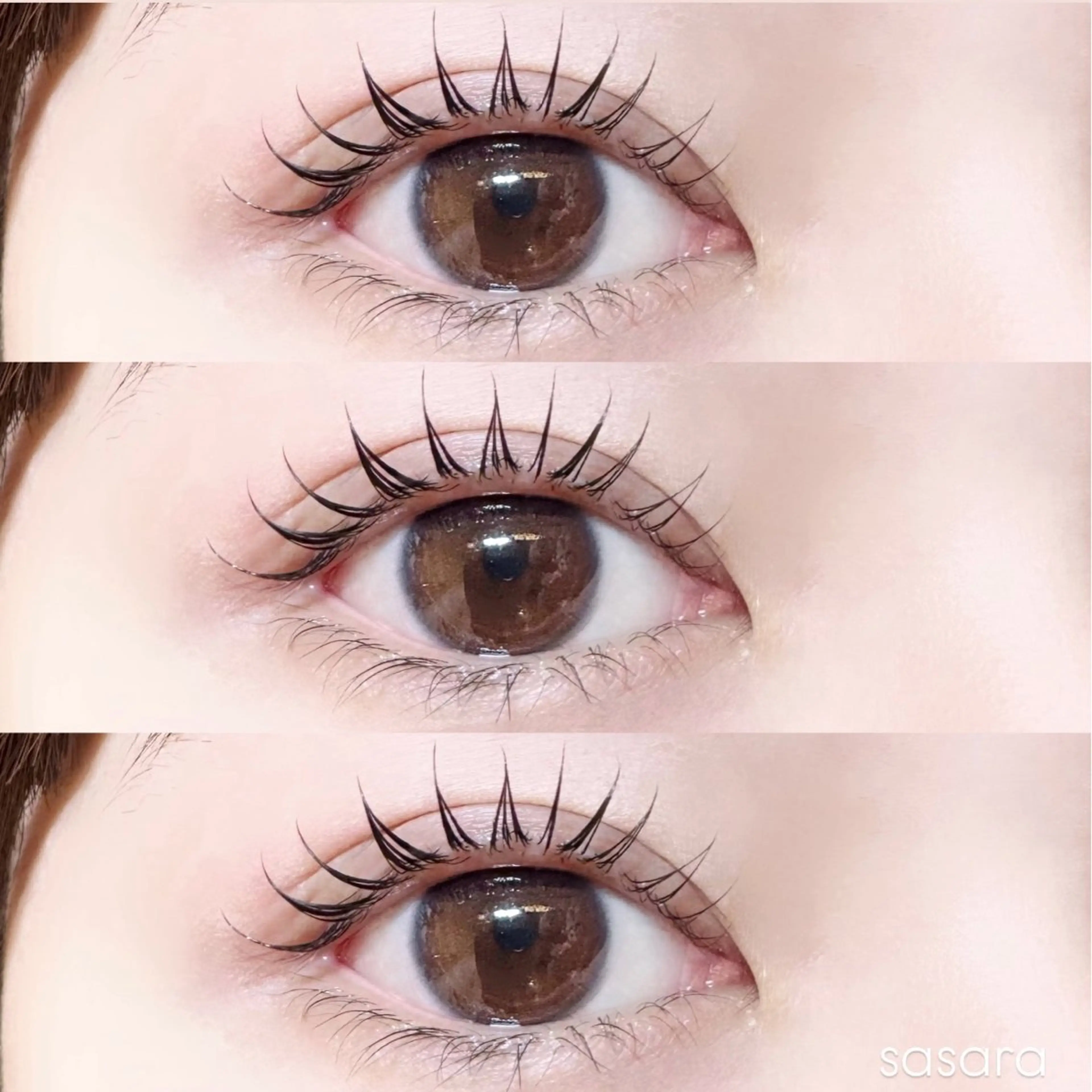 マツエク・マツパ マツパ 🍒束間まつ毛ෆ sasara🍒のマツエク・マツパデザイン