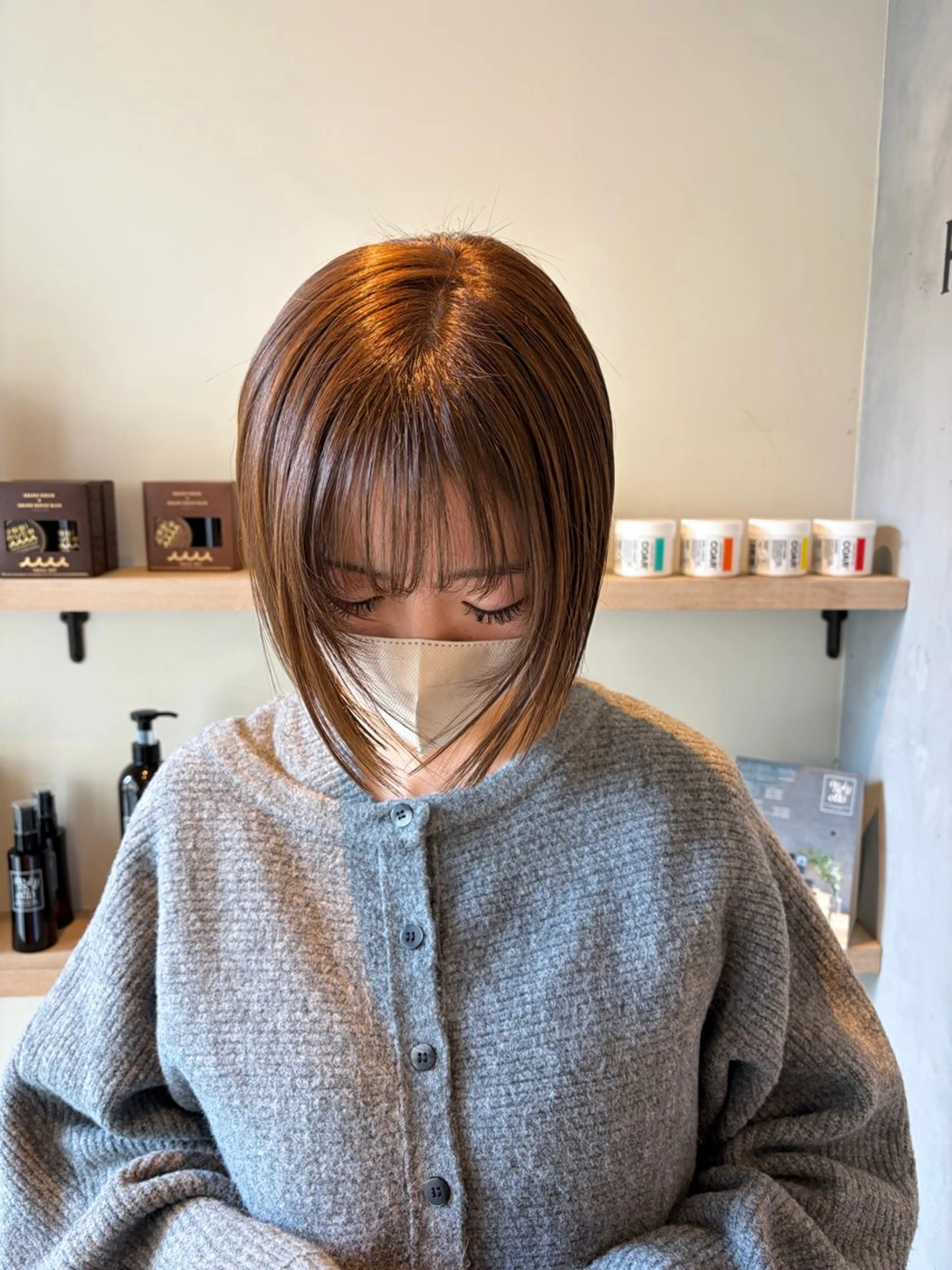 ショート カット ヘアカラー アイナ ROCCOのヘアスタイル