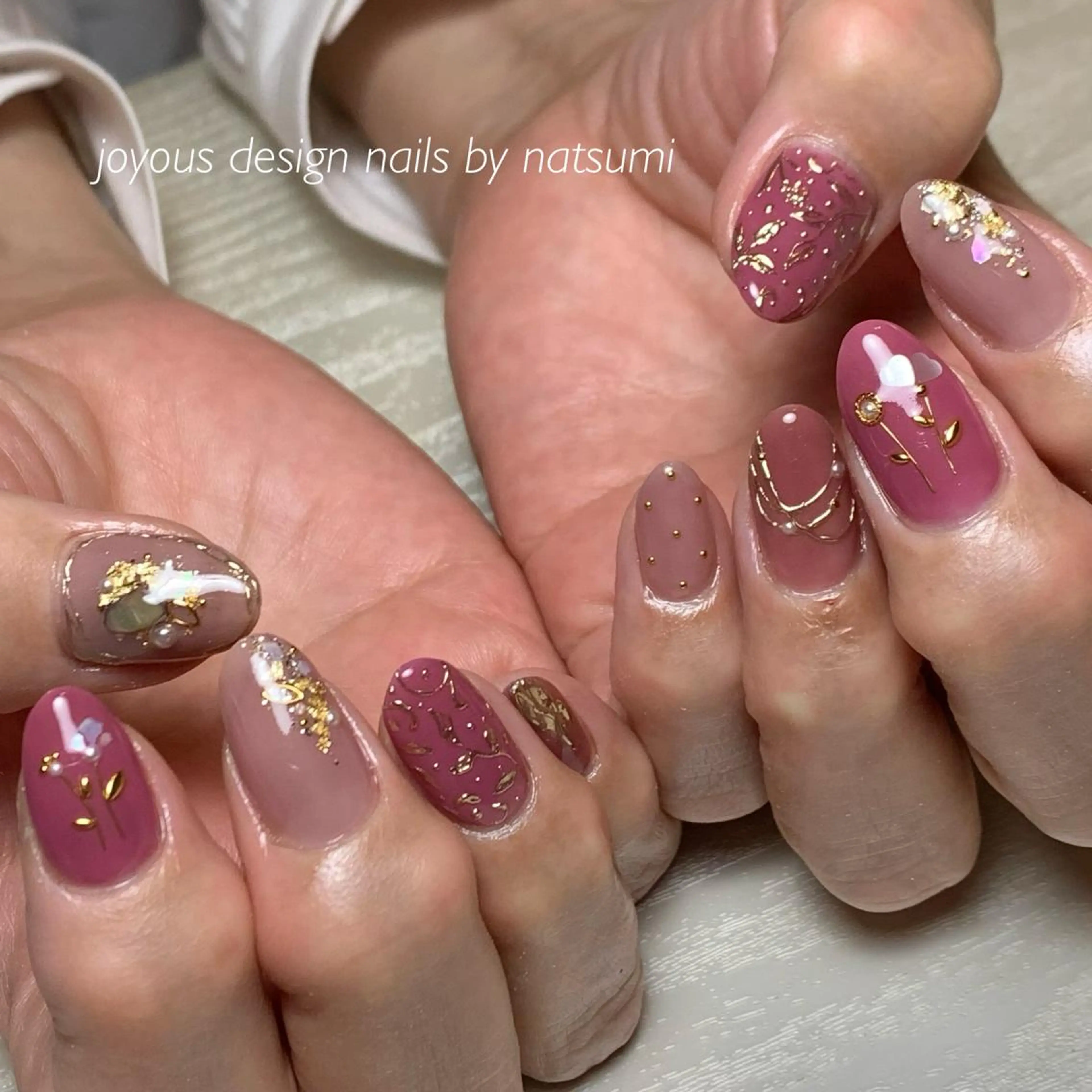 ネイル ハンドネイル jdn natsumiのネイルデザイン
