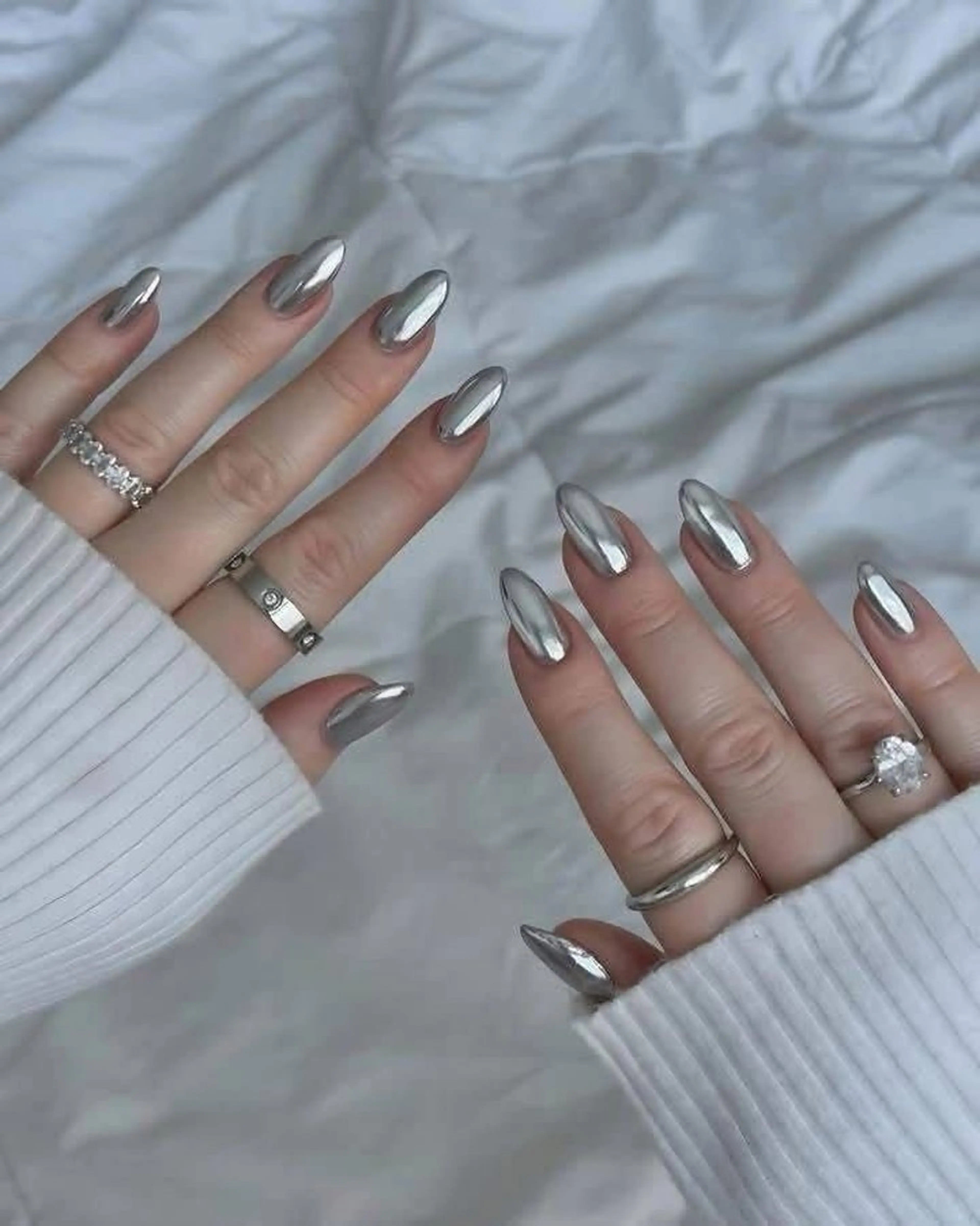 【自爪】ミラージェルネイルの写真