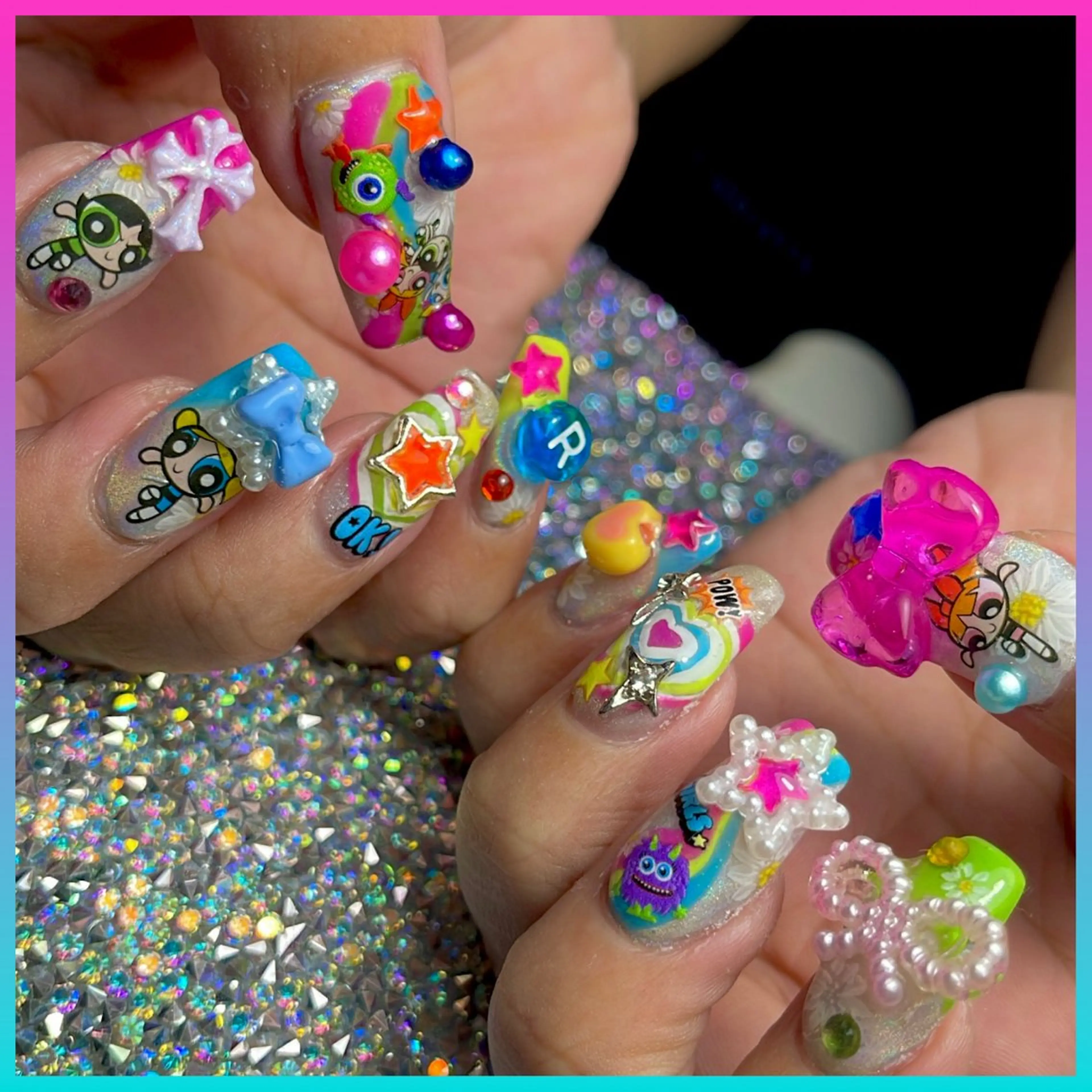 ネイル ハンドネイル ☆Mèo ☆のネイルデザイン