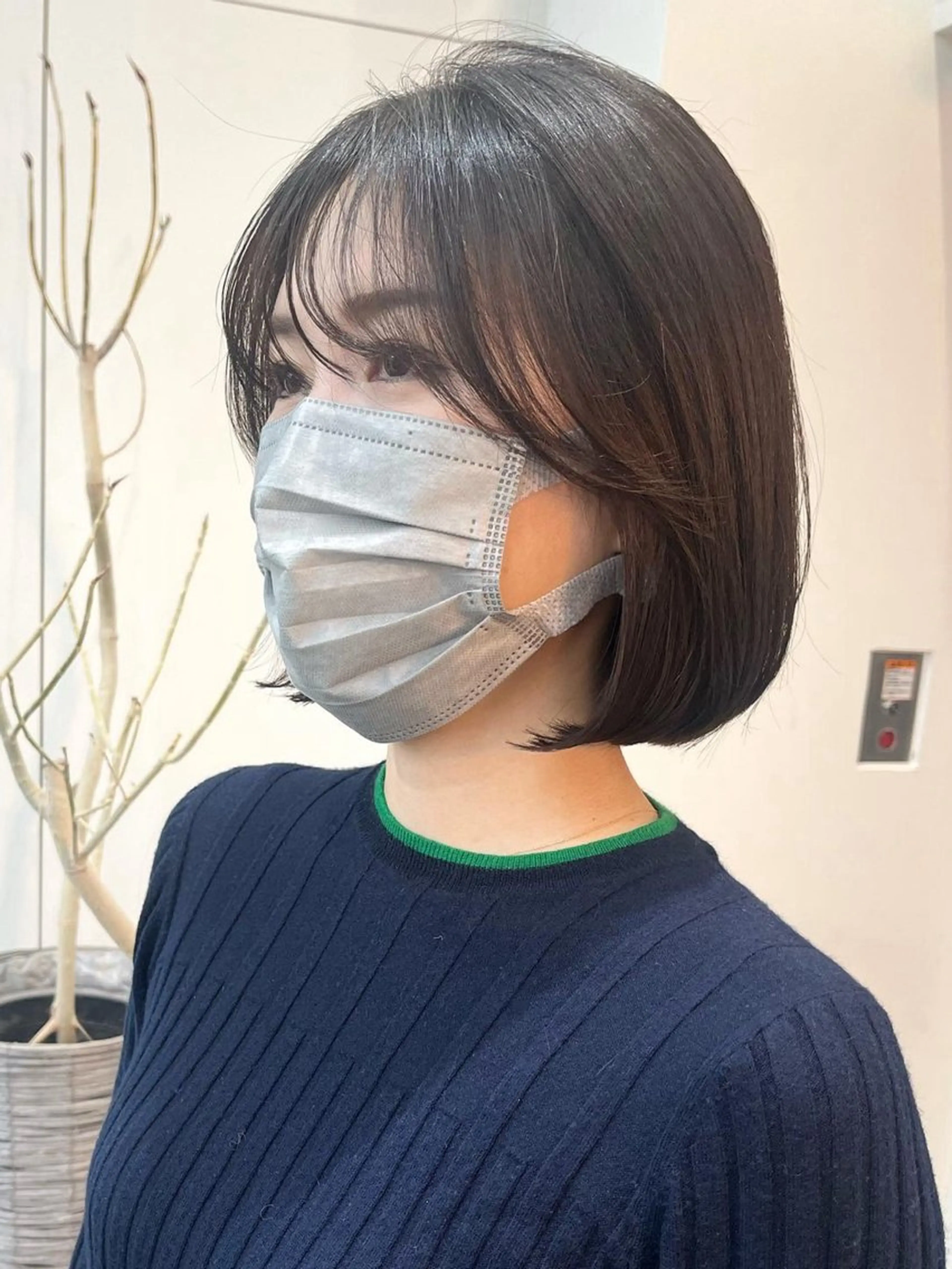 ショート カット ヘアカラー トリートメント 🩵LondBOY 韓国/ボブ/レイヤーのヘアスタイル