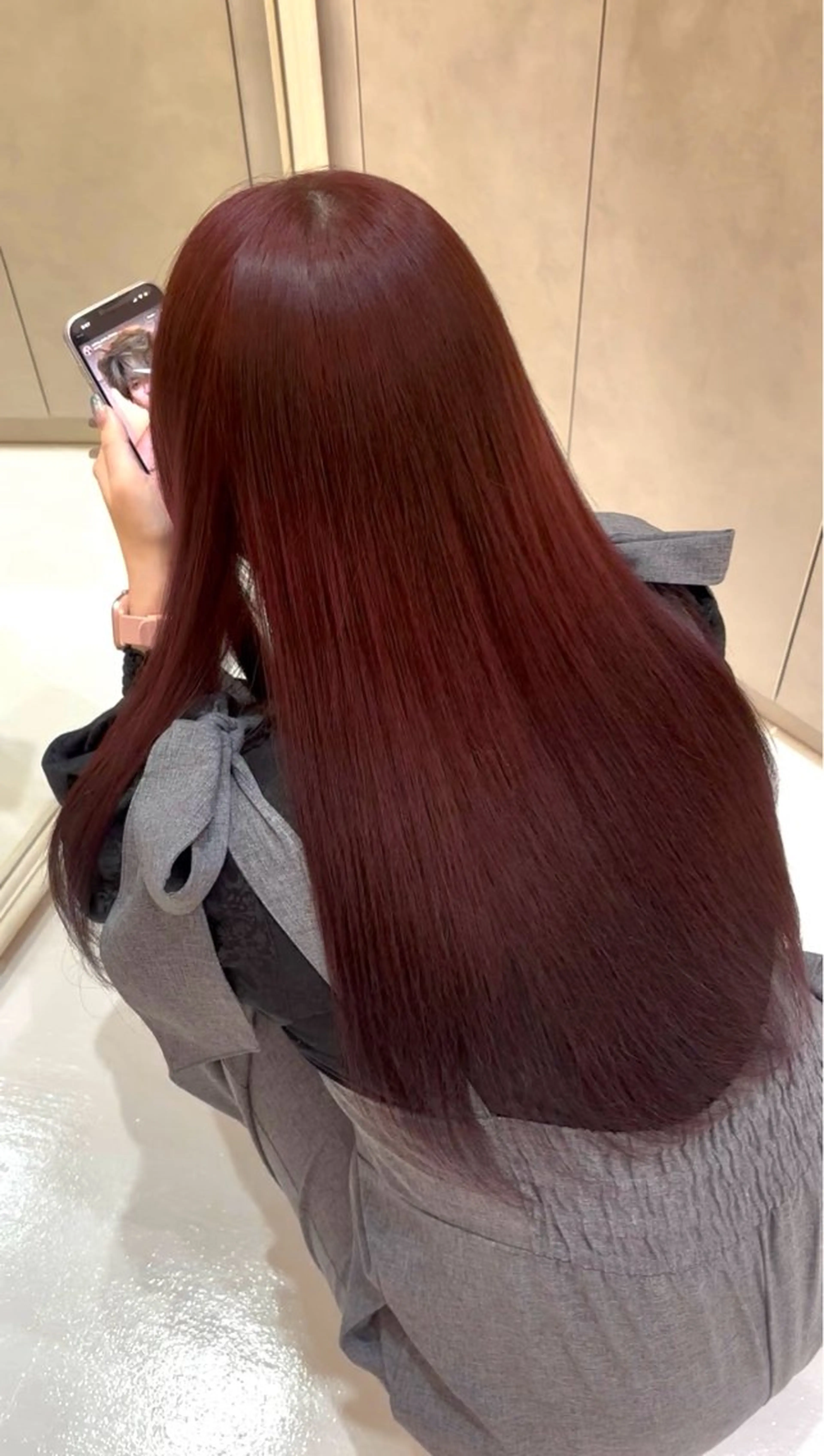 セミロング カラー ヘアカラー Porte 💖Maruyamaのヘアスタイル