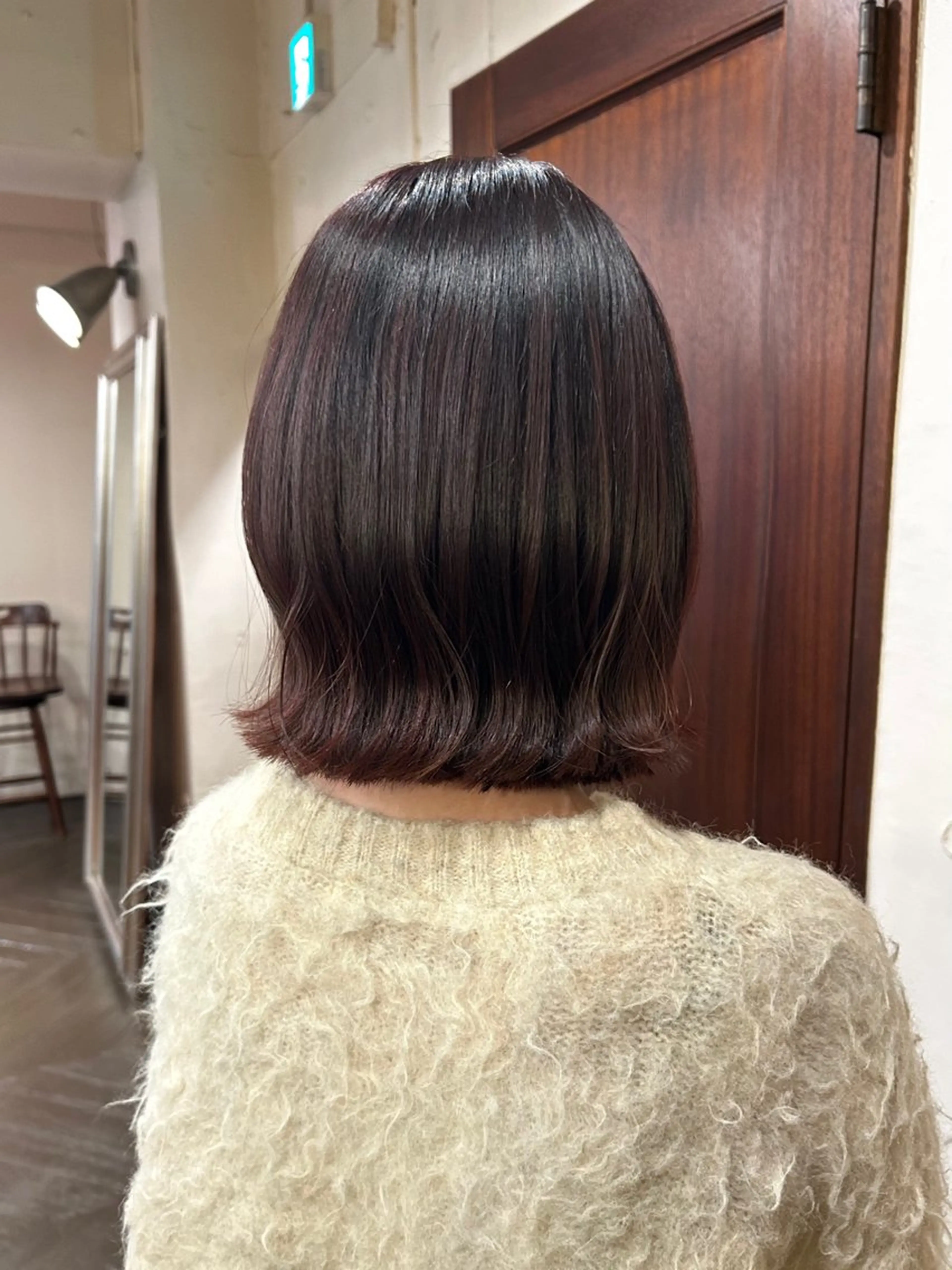 ミディアム 佐藤 優里奈のヘアスタイル