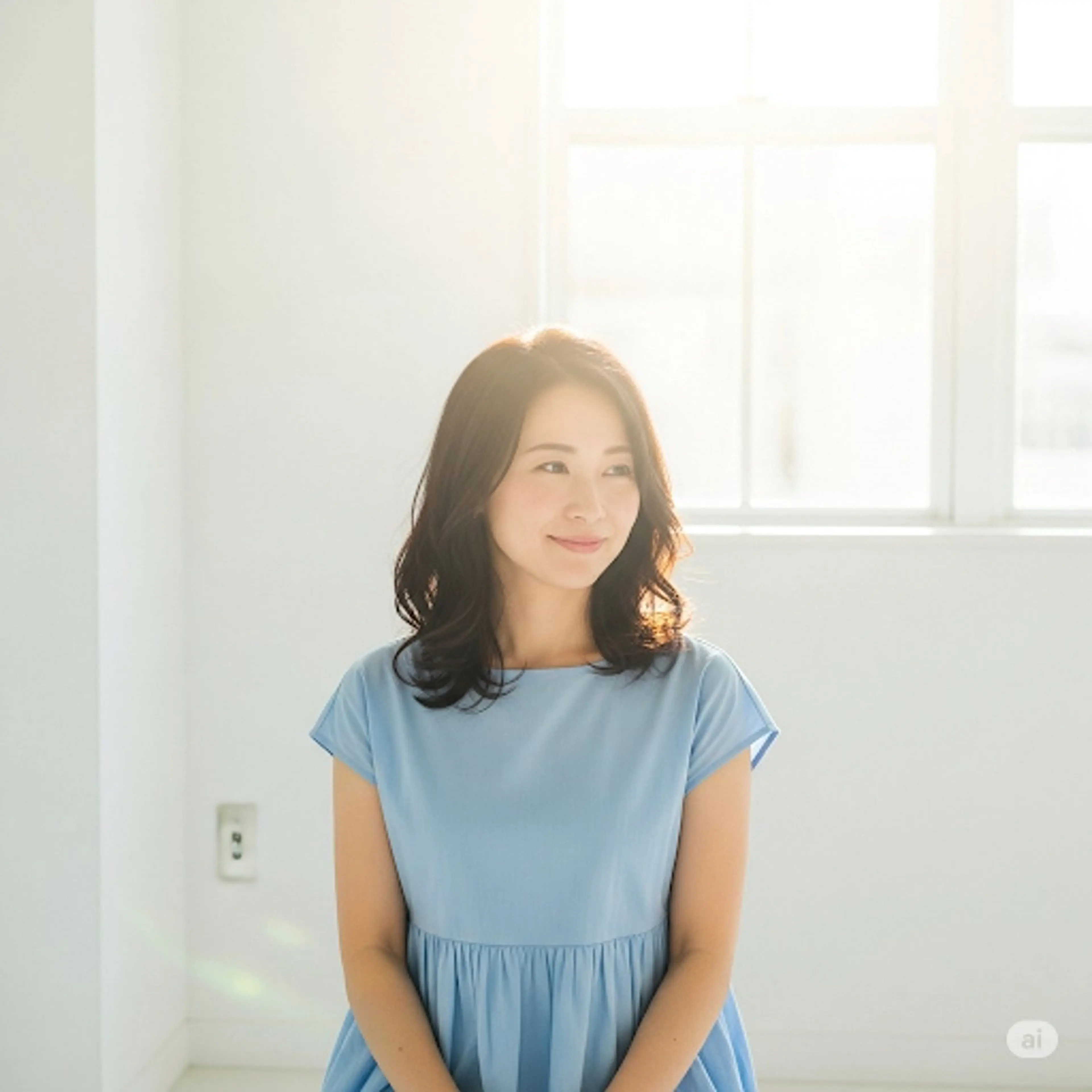 ミディアム カット ヘアカラー トリートメント ヘッドスパ ✂︎ ｼﾝﾀｸ ✂︎のヘアスタイル