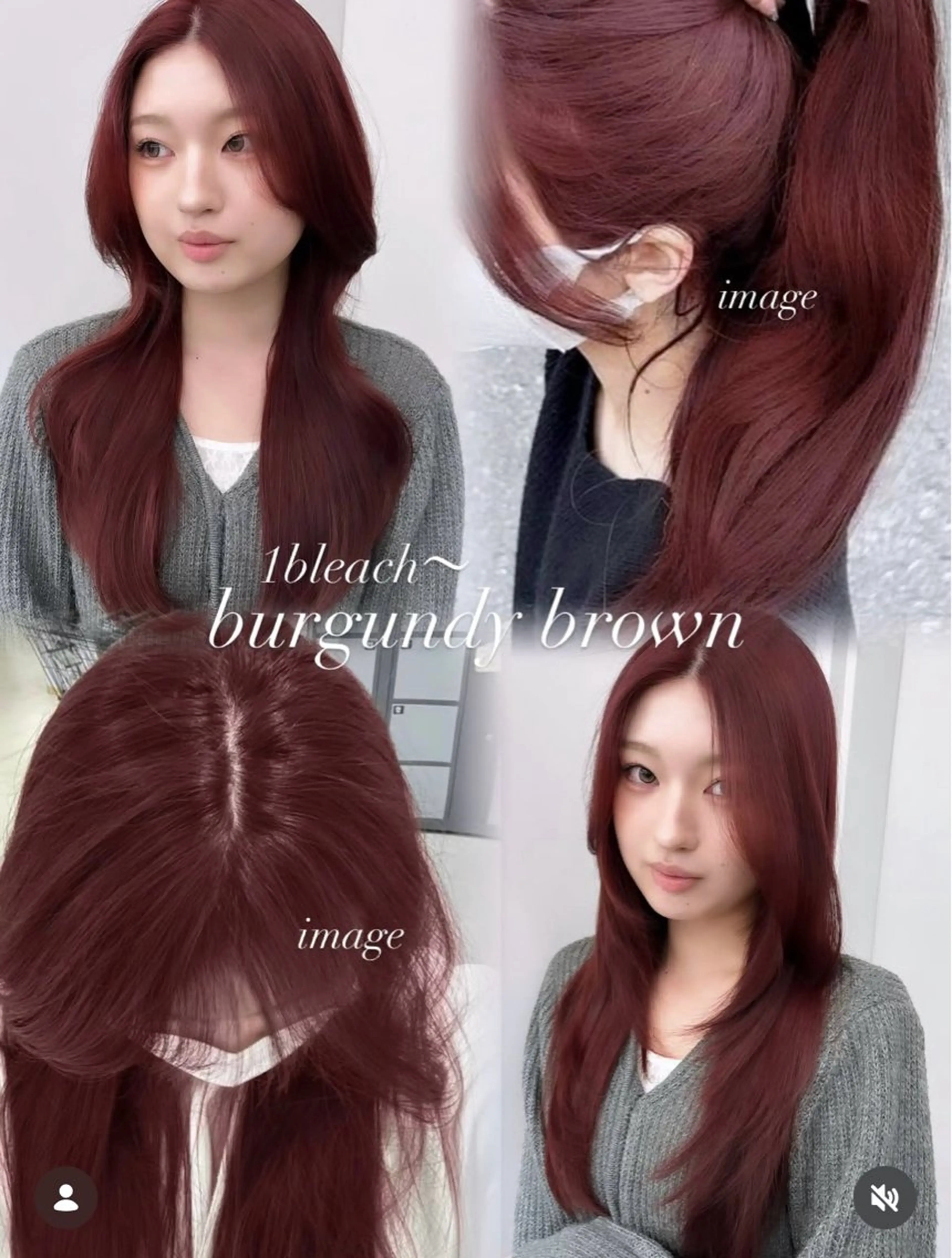 【限定🍒ミニモ学割🍒】Wcolor menu   1bleach（リタッチを含む）+colorの写真