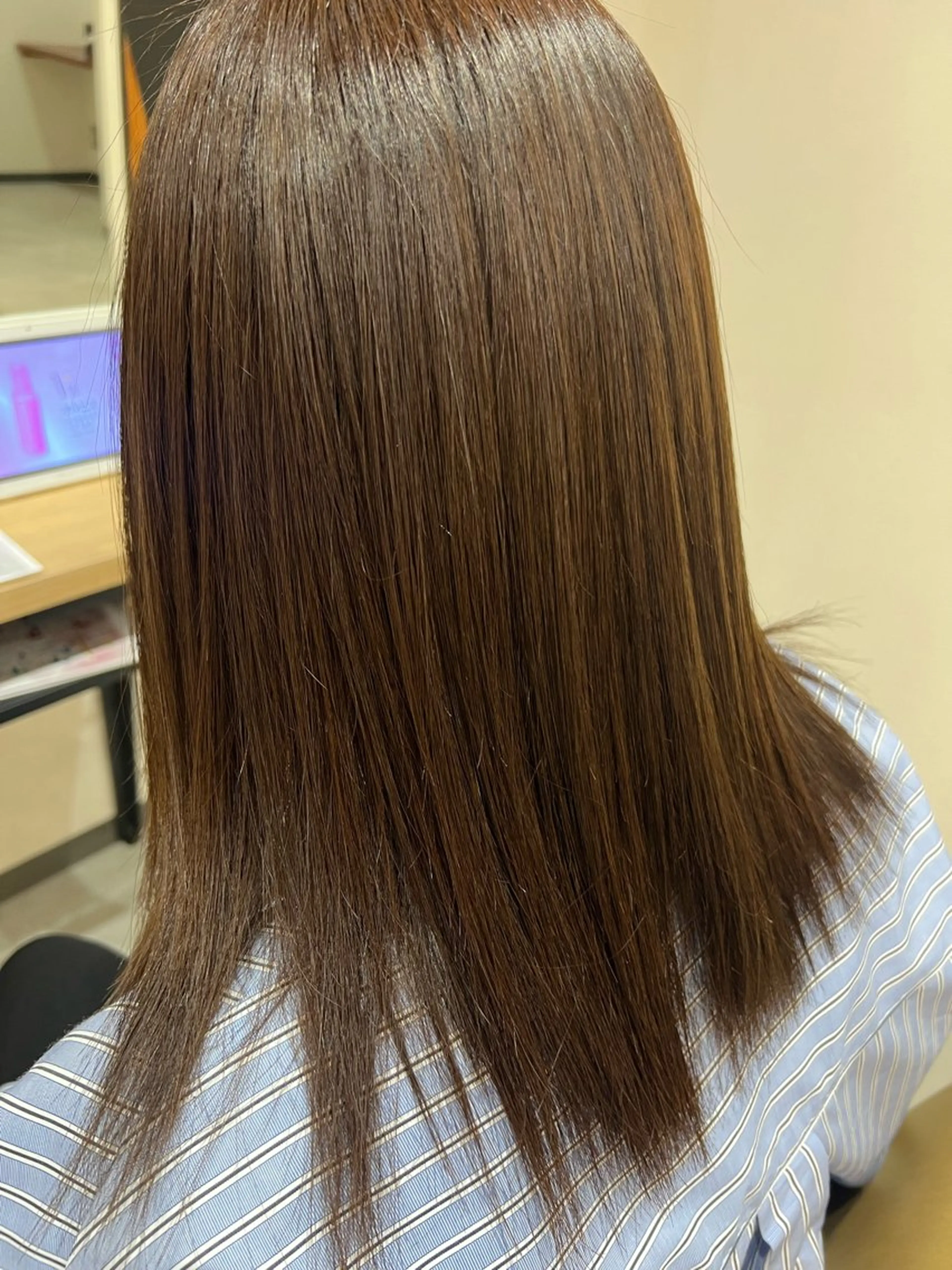 カラー ベージュカラー 津田 幸穂のヘアスタイル