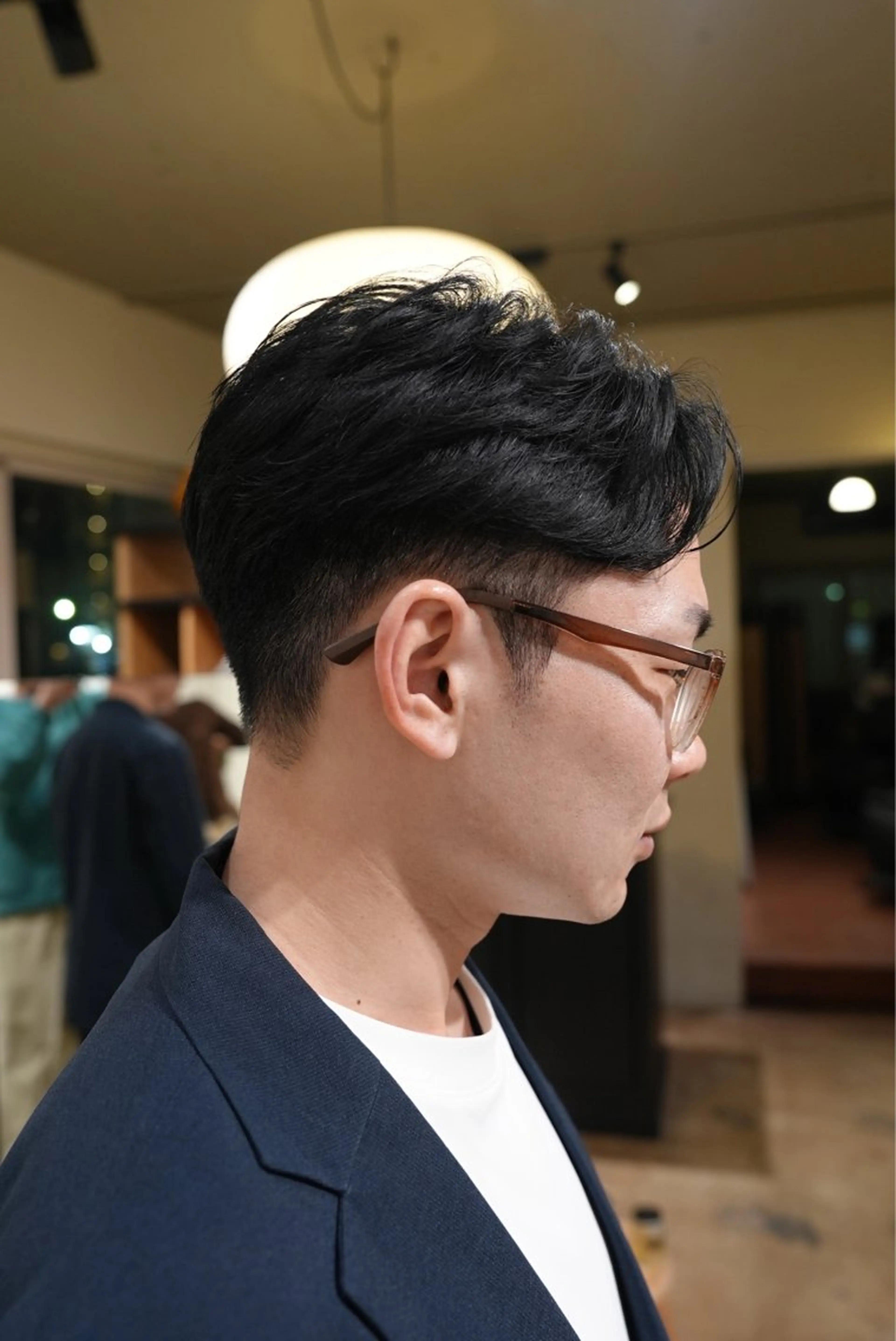 メンズ カット パーマ メンズパーマ いしだ りょうのヘアスタイル