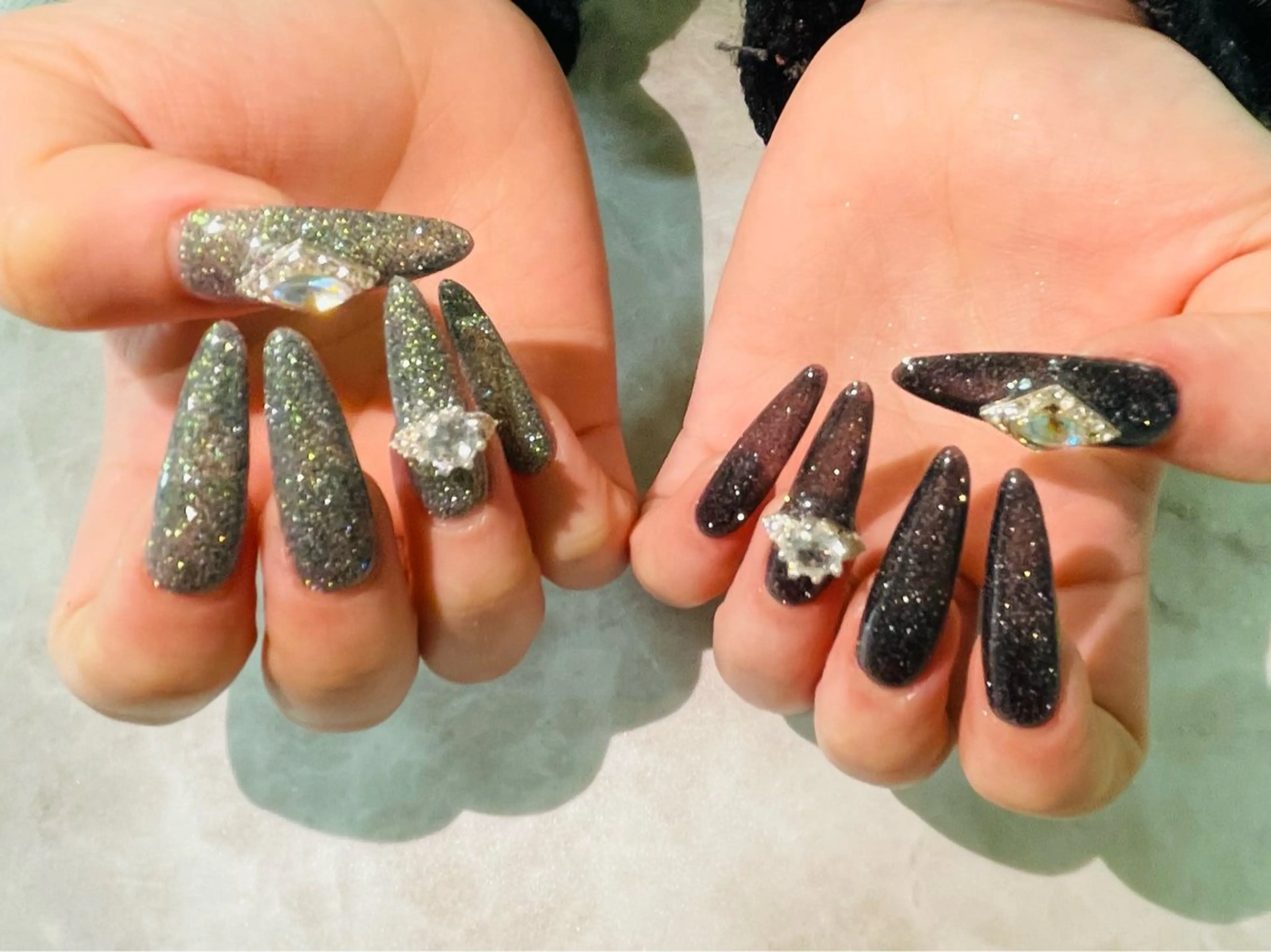 ネイル 長さ出し ワンカラーネイル ネイルチップ Odon Beauty  nail  salon所属・VIP TRENDYのネイルデザイン