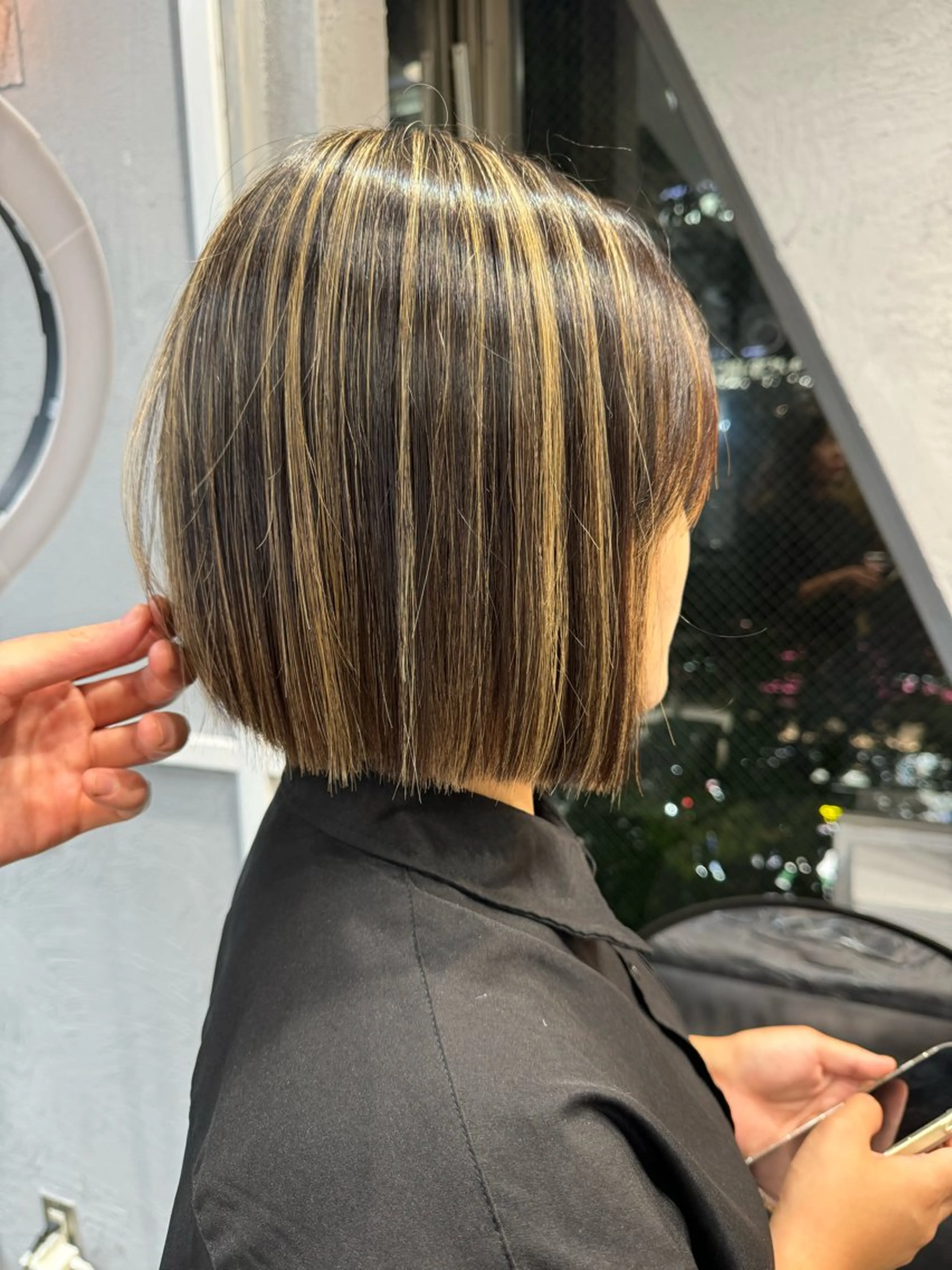 ショート カラー dao/ミルクティー /ブラウン/ブロンドのヘアスタイル