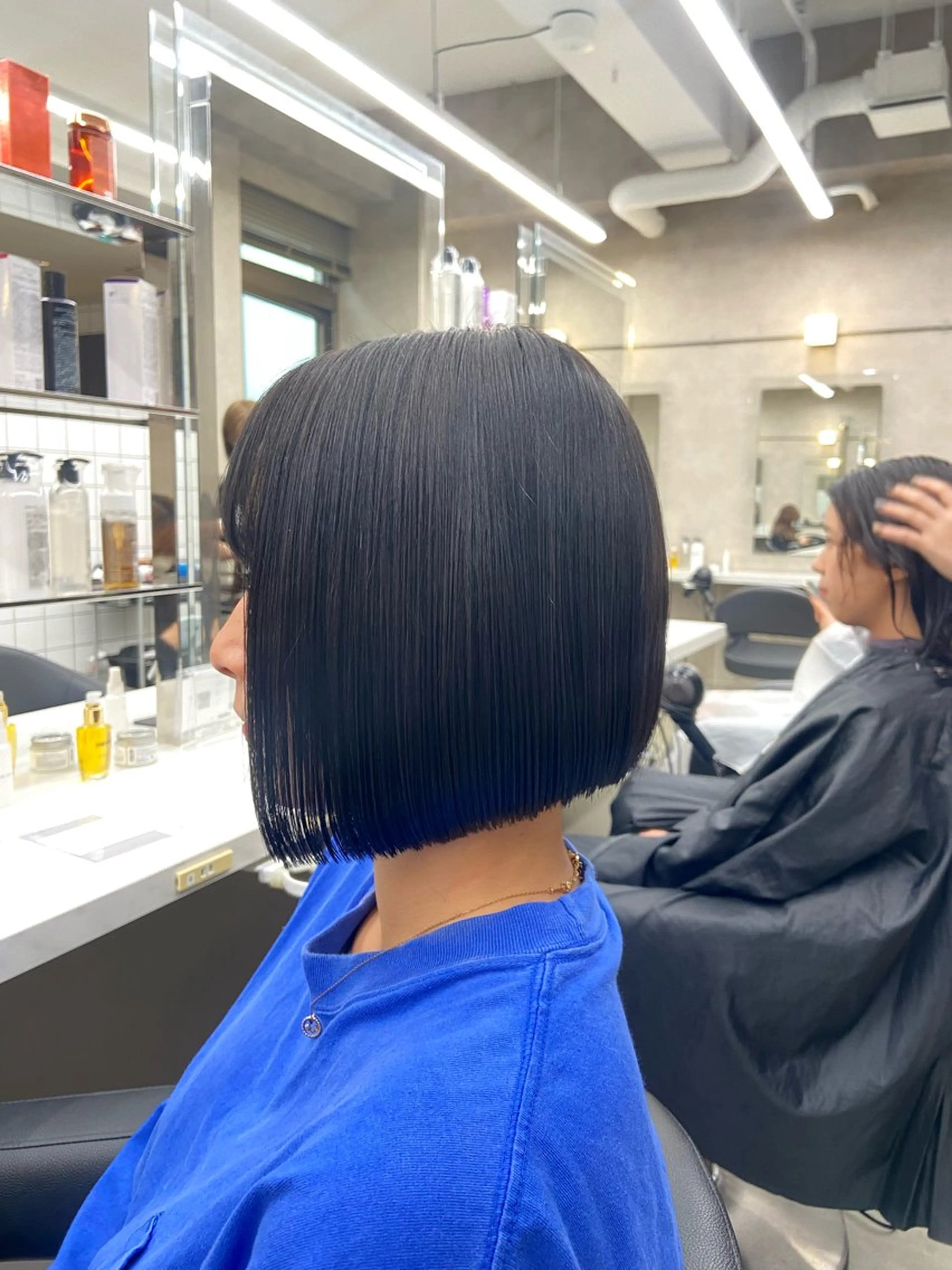 ショート カラー ヘアアレンジ Over hair_ misakiのヘアスタイル