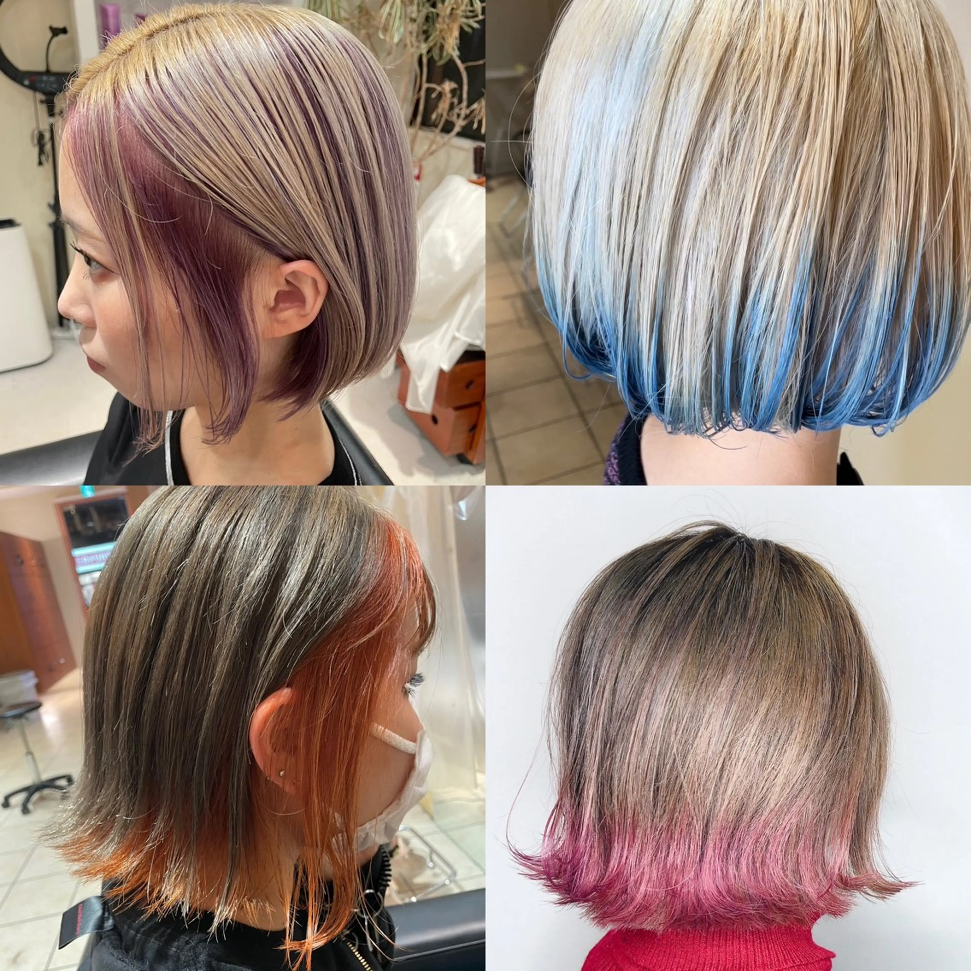 カラー NINE＋/代表 ブリーチ特化型サロンのヘアスタイル