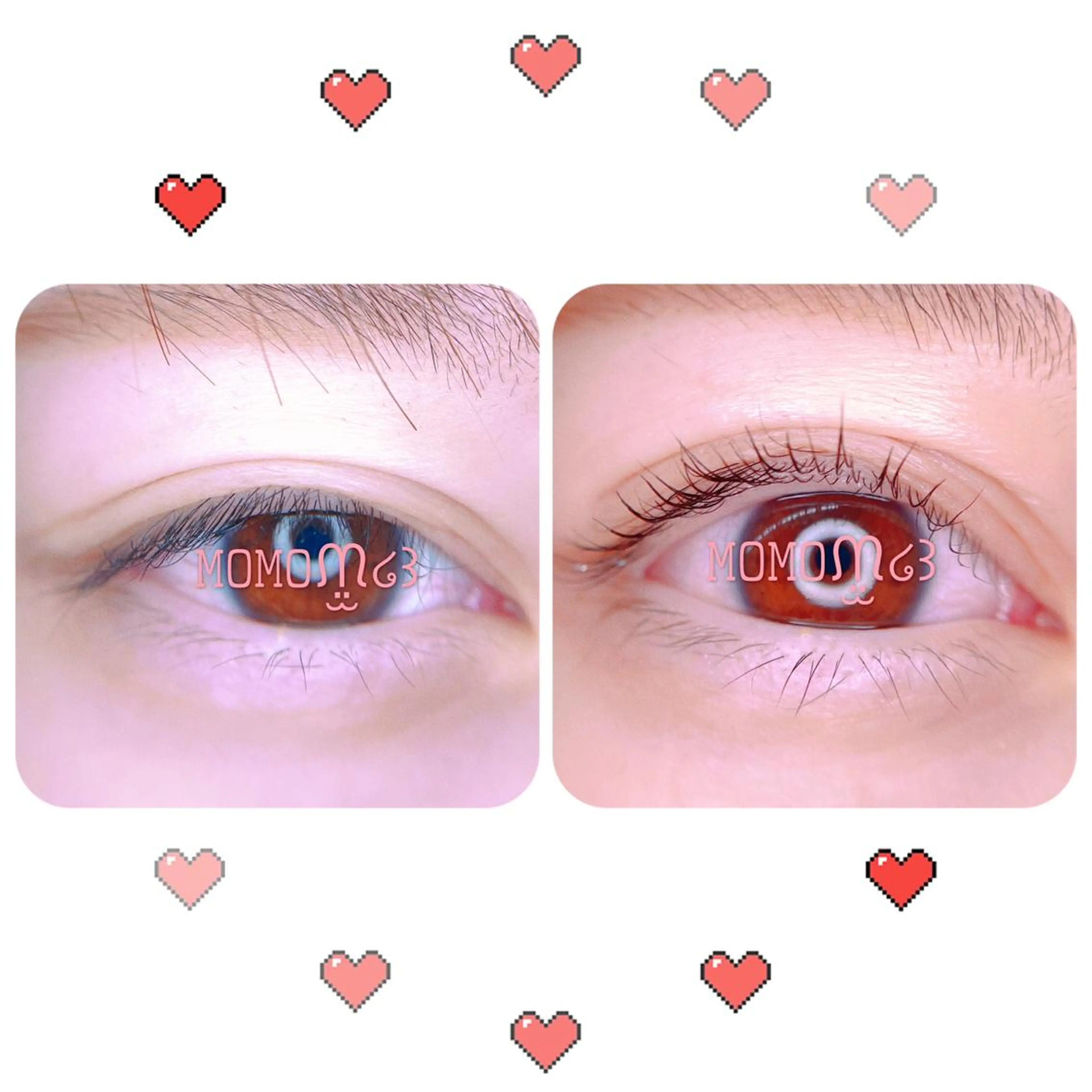 マツエク・マツパ フラットラッシュ ナチュラル パリジェンヌラッシュリフト 下まつげエクステ 一重×まつ毛パーマ モテデザインのプロ モモ🍑のマツエク・マツパデザイン