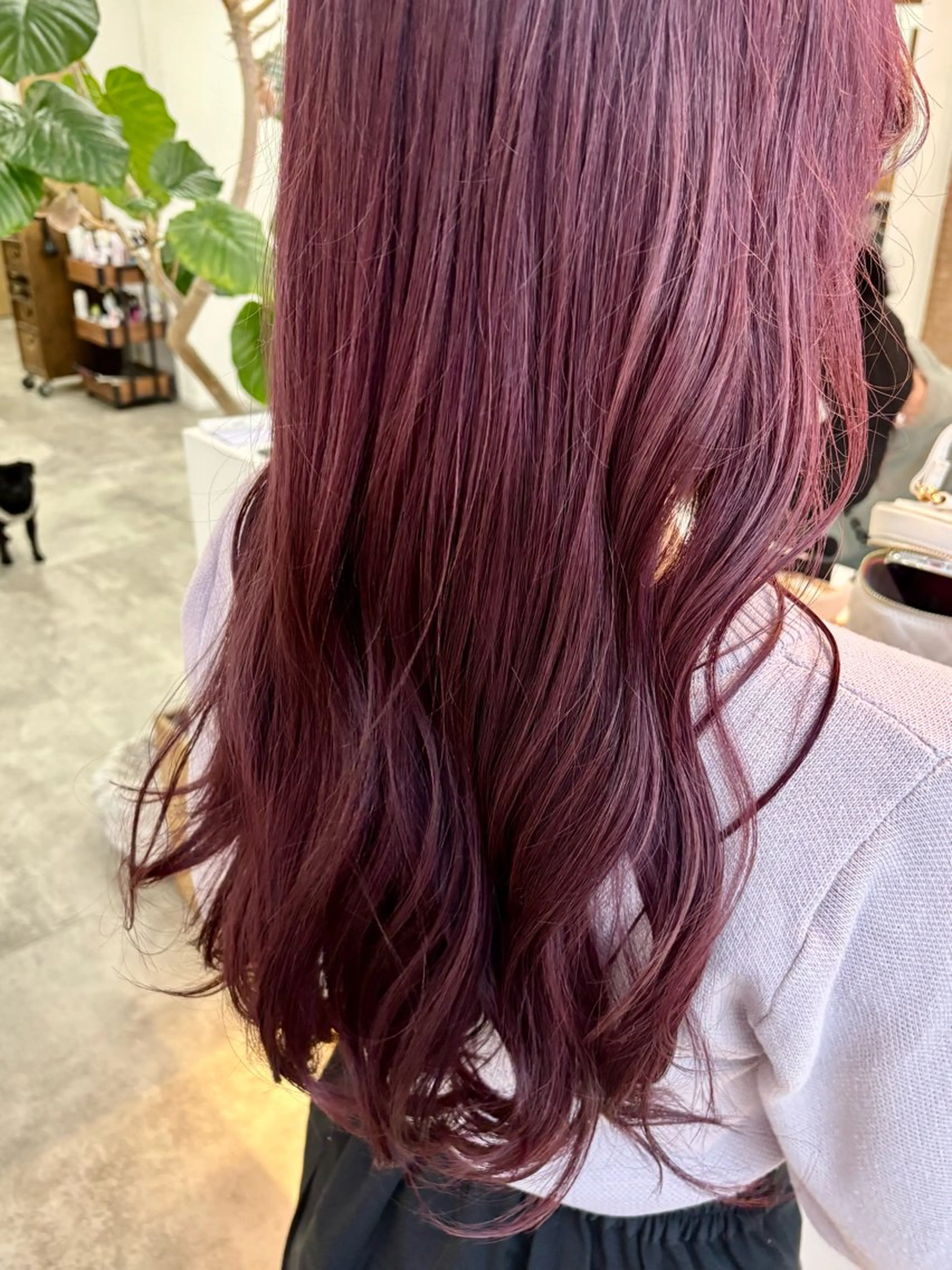 ロング カラー カット ヘアカラー トリートメント Lumo Yu-kiのヘアスタイル