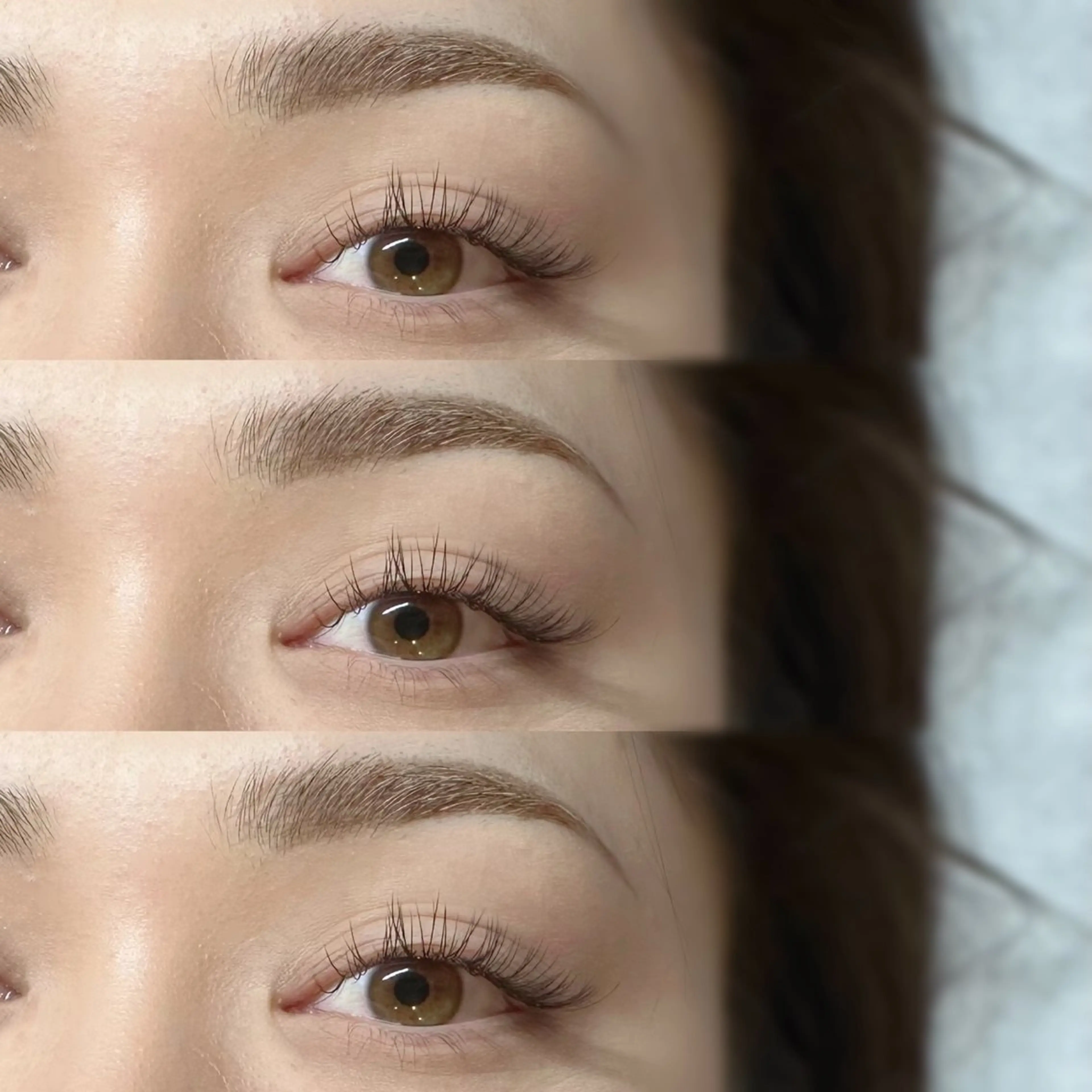 マツエク・マツパ フラットラッシュ 安達 千紗のマツエク・マツパデザイン