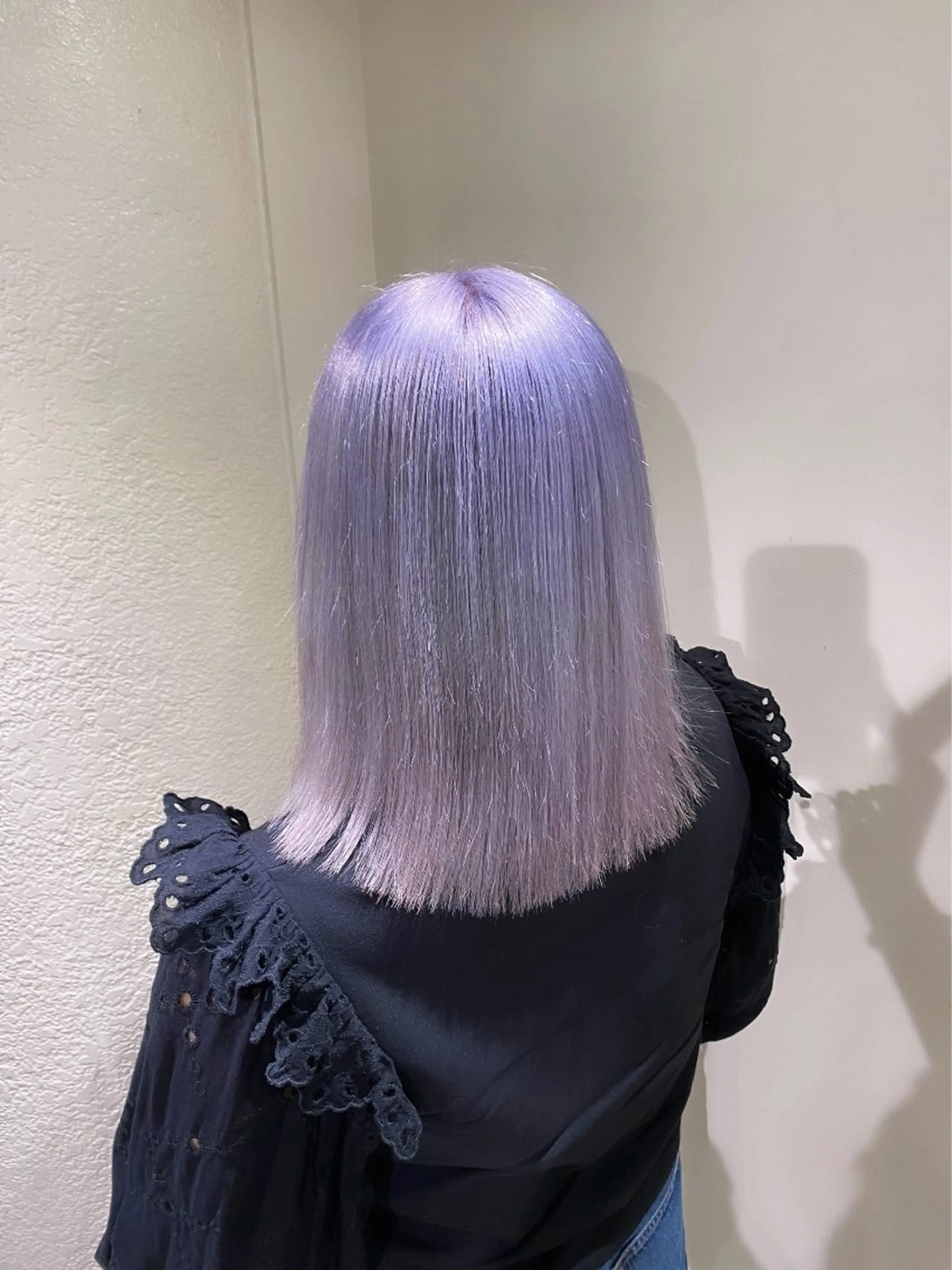 カラー ヘアカラー ハイトーン✨艶髪💘 💘 AYANO💘のヘアスタイル