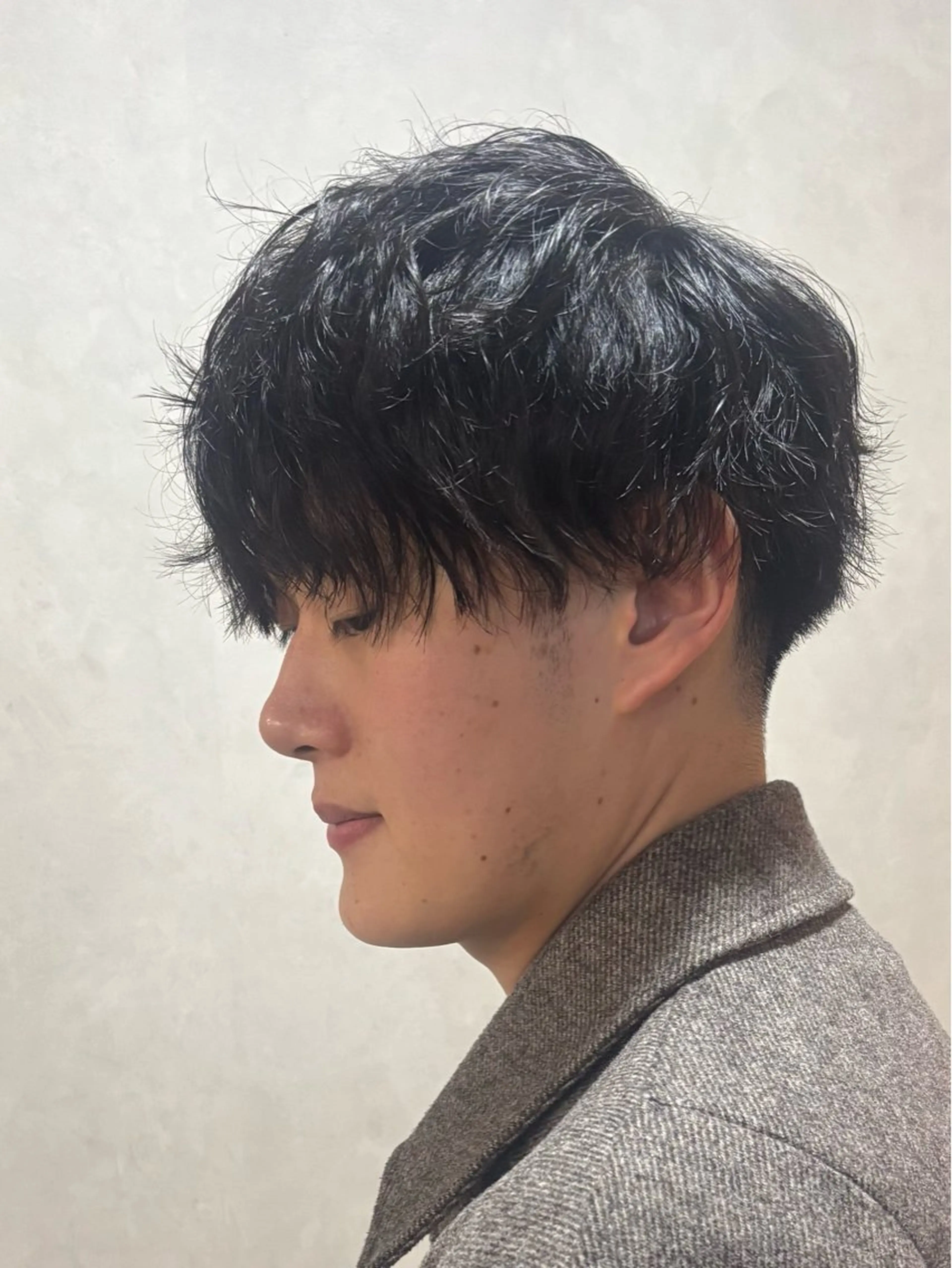 ショート カット パーマ mellow men 's MIZUKIのヘアスタイル