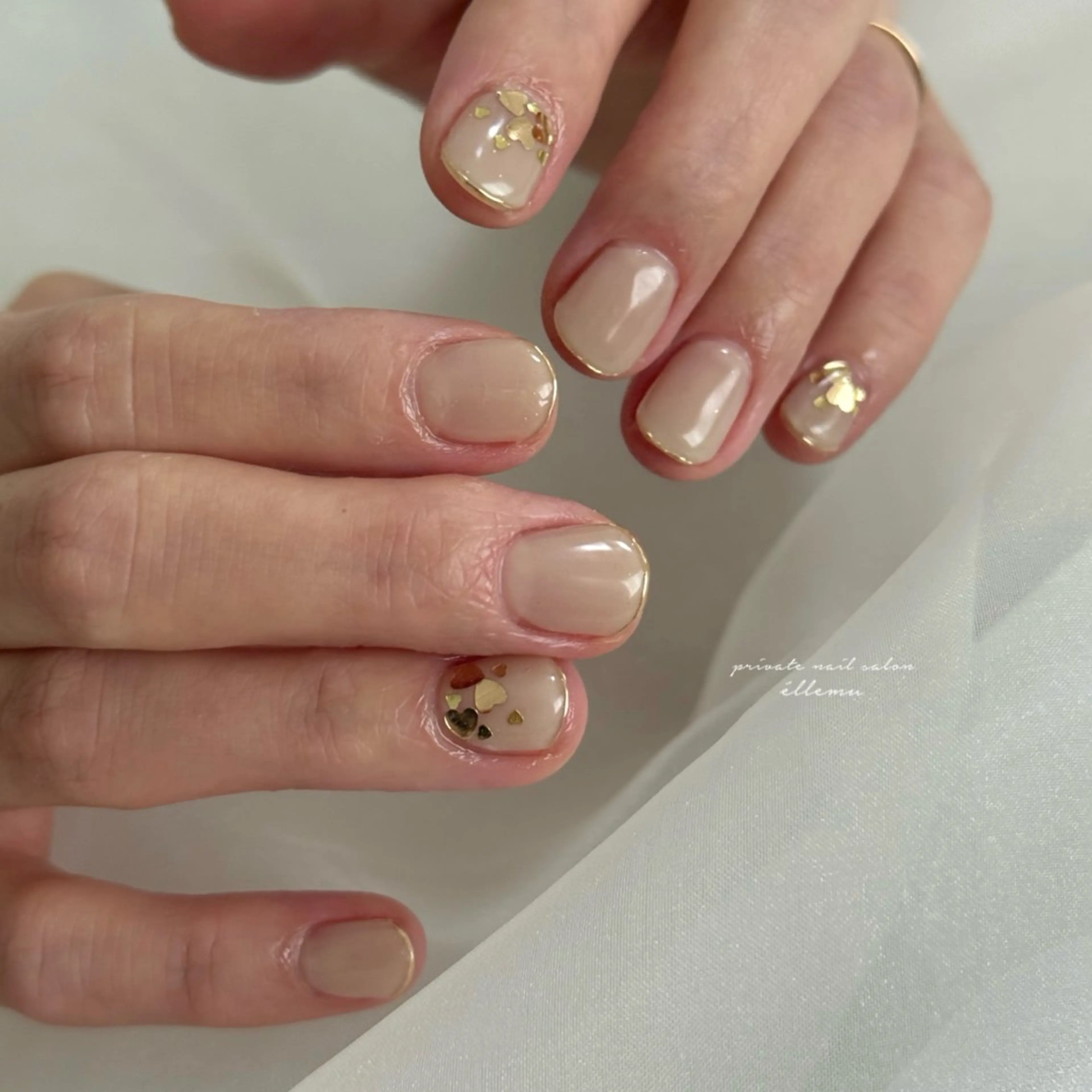 ネイル ハンドネイル éllemu えるみゅのネイルデザイン