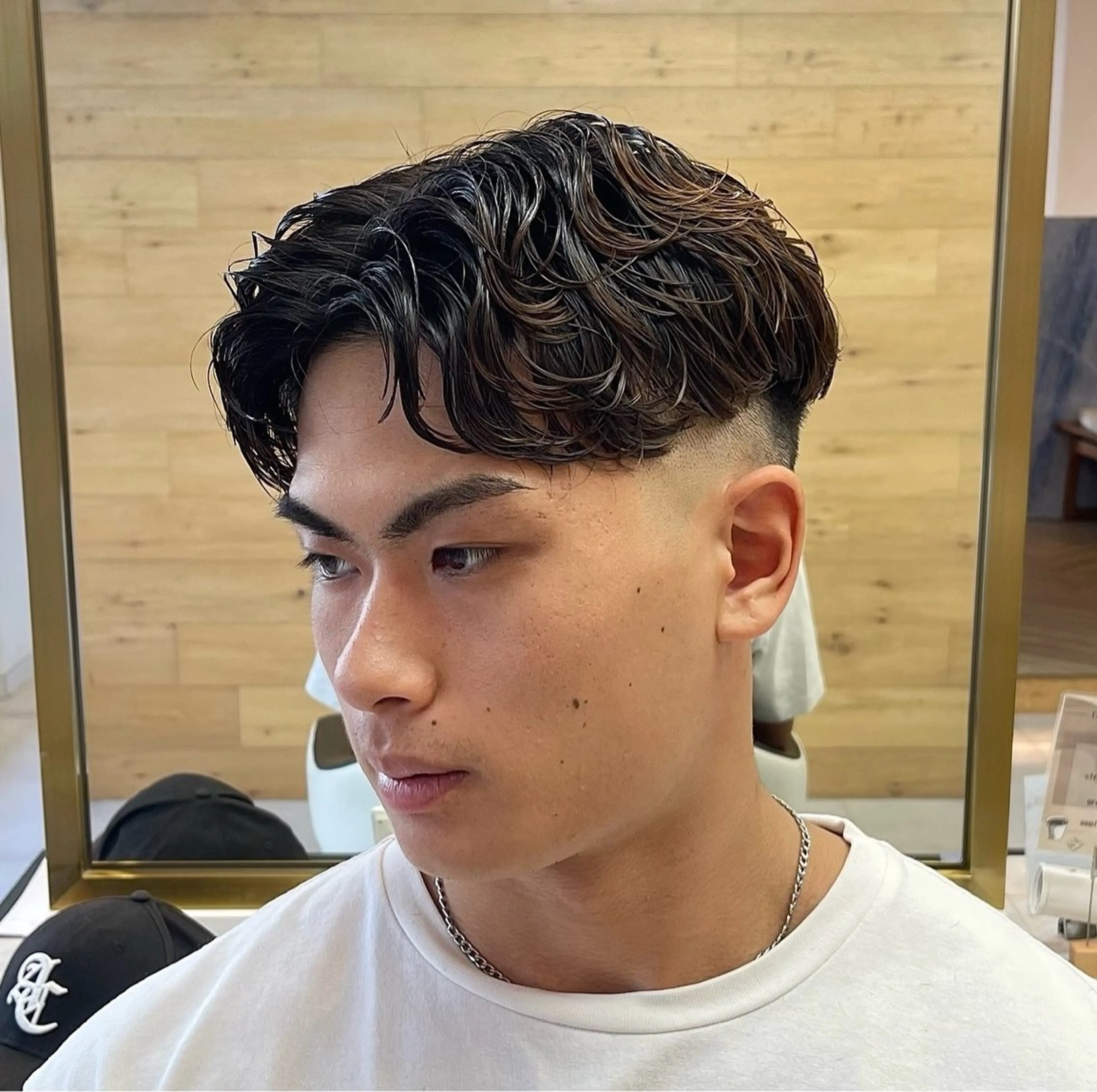 ショート パーマ カット 【再現性120%】 🔥龍也リュウヤ🔥のヘアスタイル