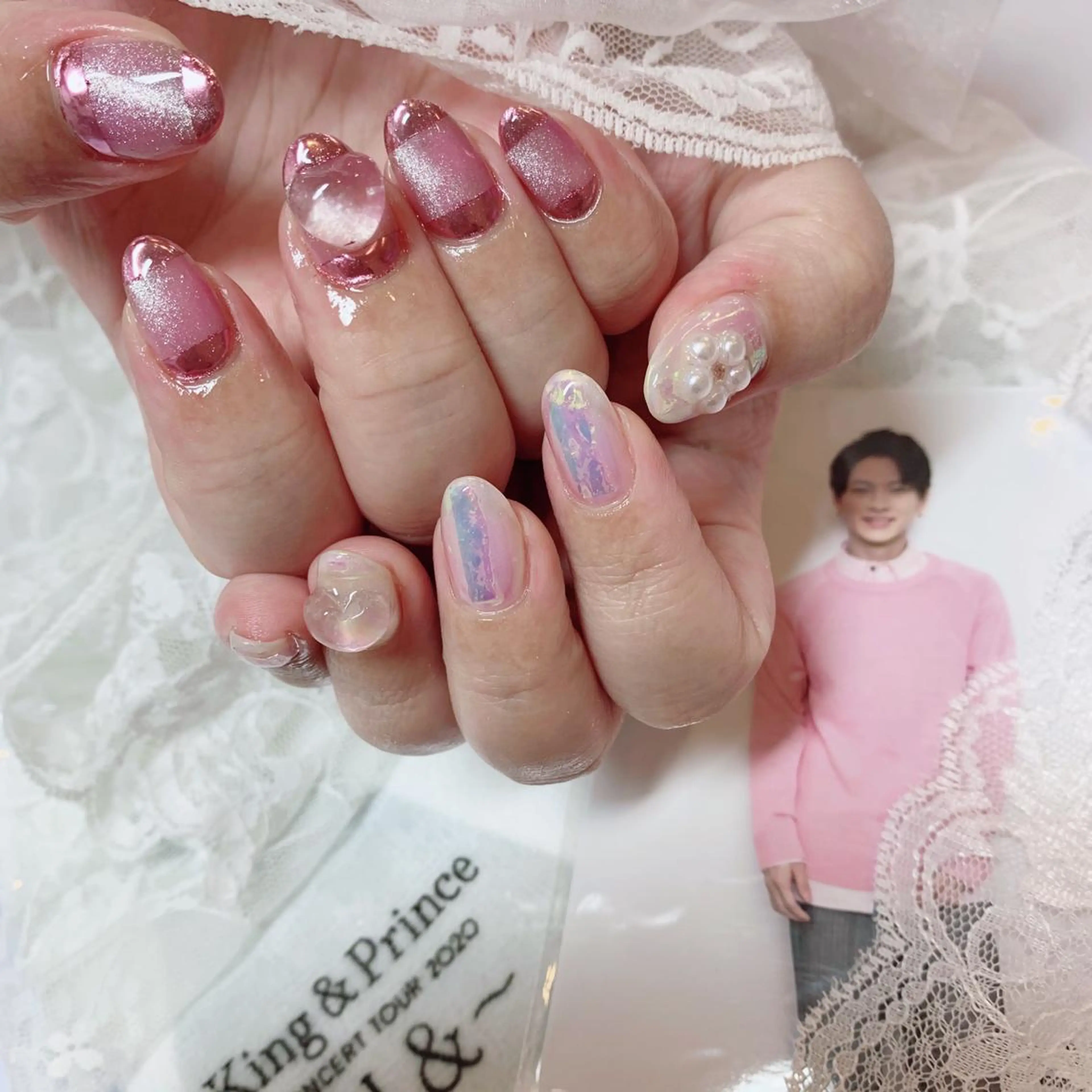 ネイル ハンドネイル La neige* yuki 🐩🌙のネイルデザイン