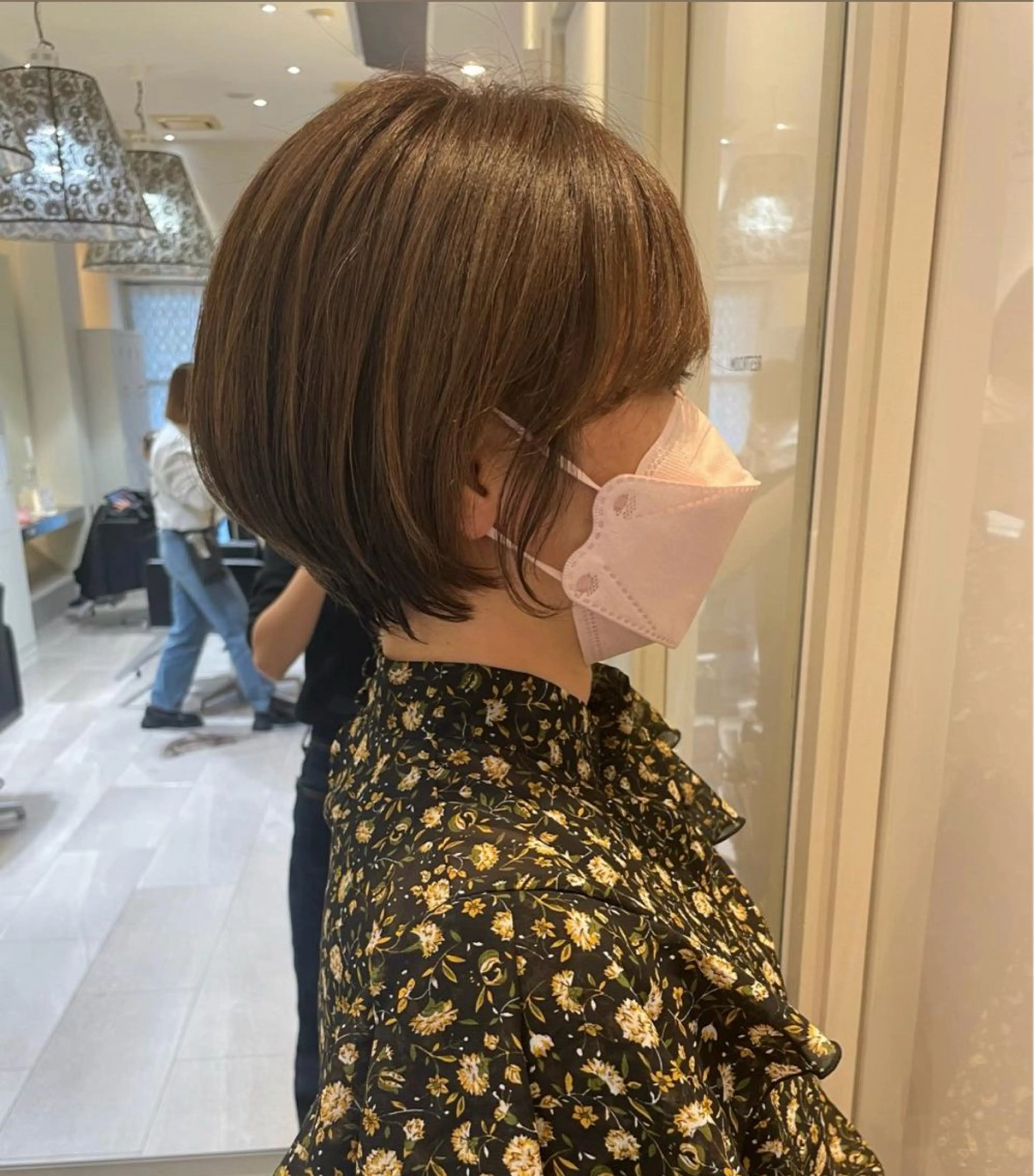 ショート 似合わせショート 森岡俊亮のヘアスタイル