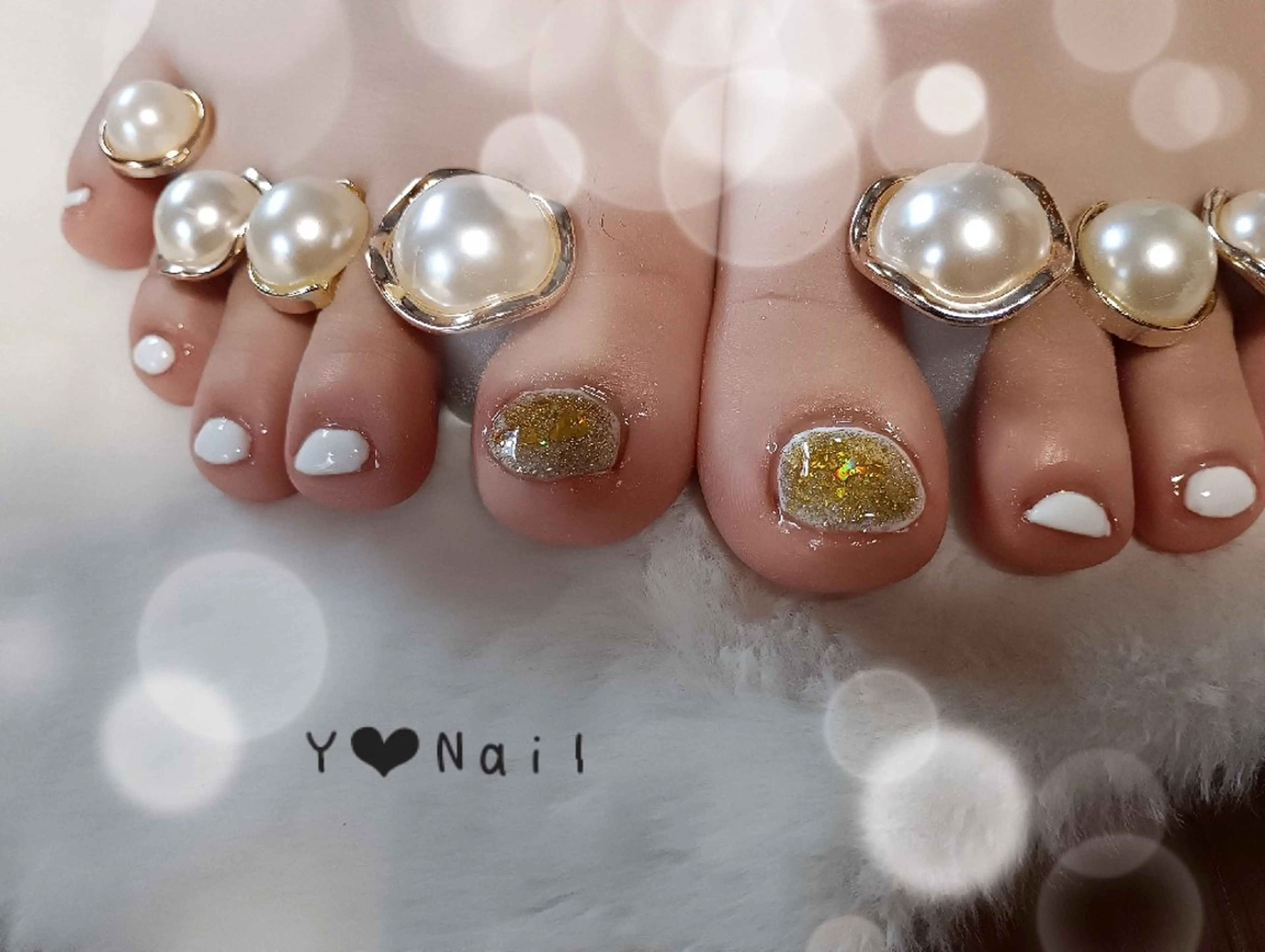 ネイル フットネイル 中島 泰子のネイルデザイン