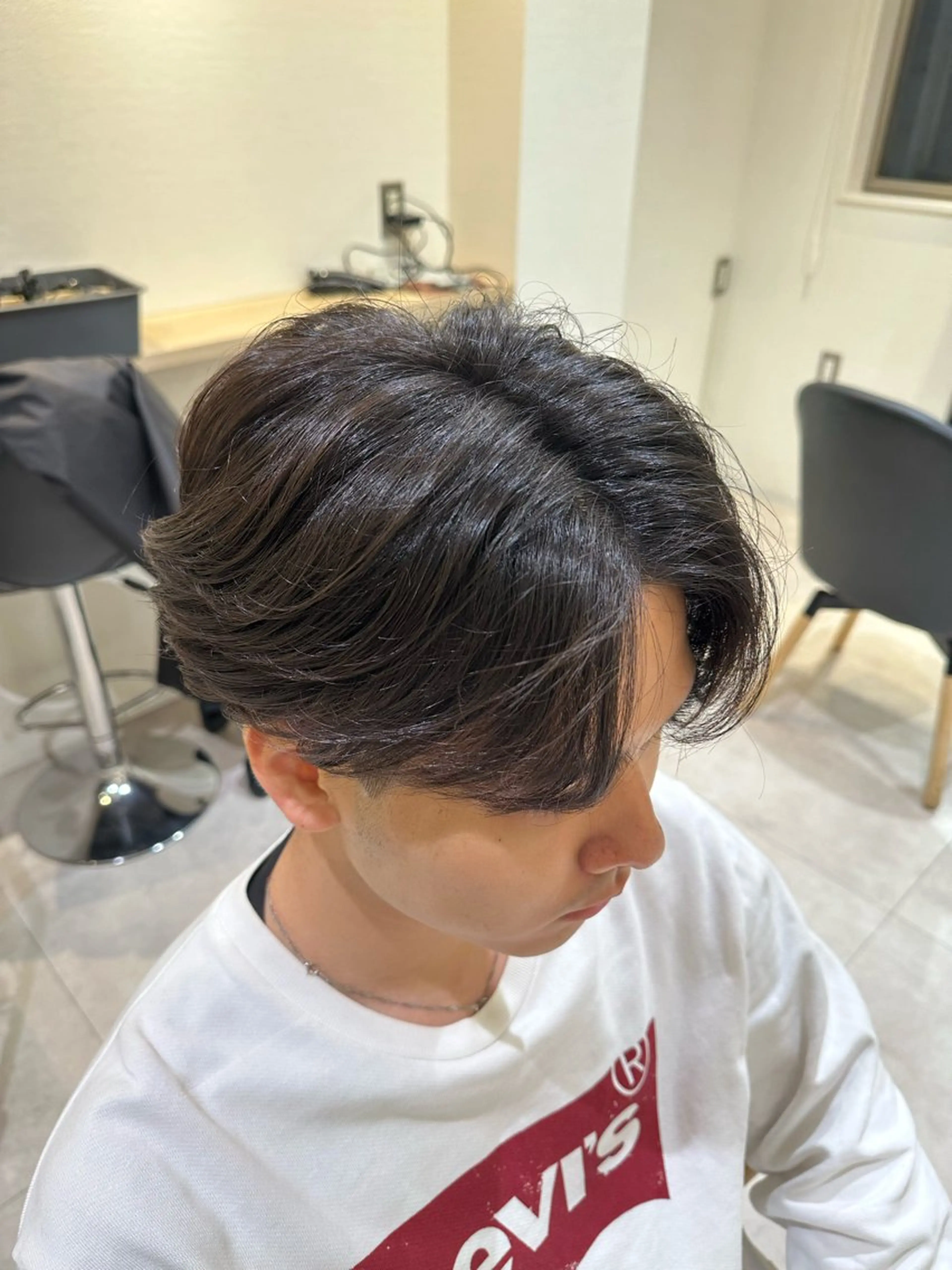 パーマ メンズ メンズパーマ ニュアンスパーマ カット パーマ トリートメント 【パーマの達人】 💎メンズ特化🔥徹のヘアスタイル