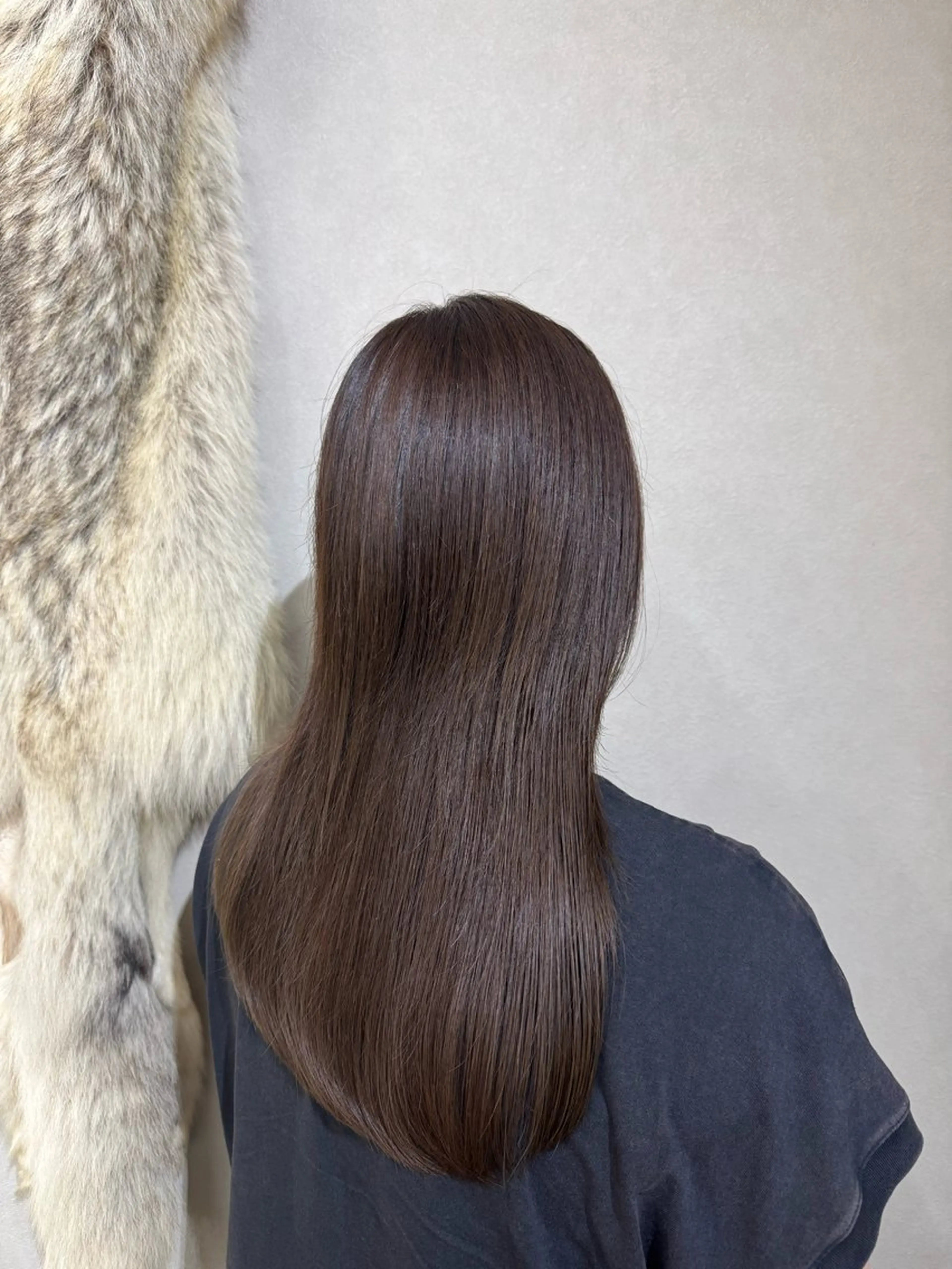 ロング ヘアカラー 永野 いずみのヘアスタイル