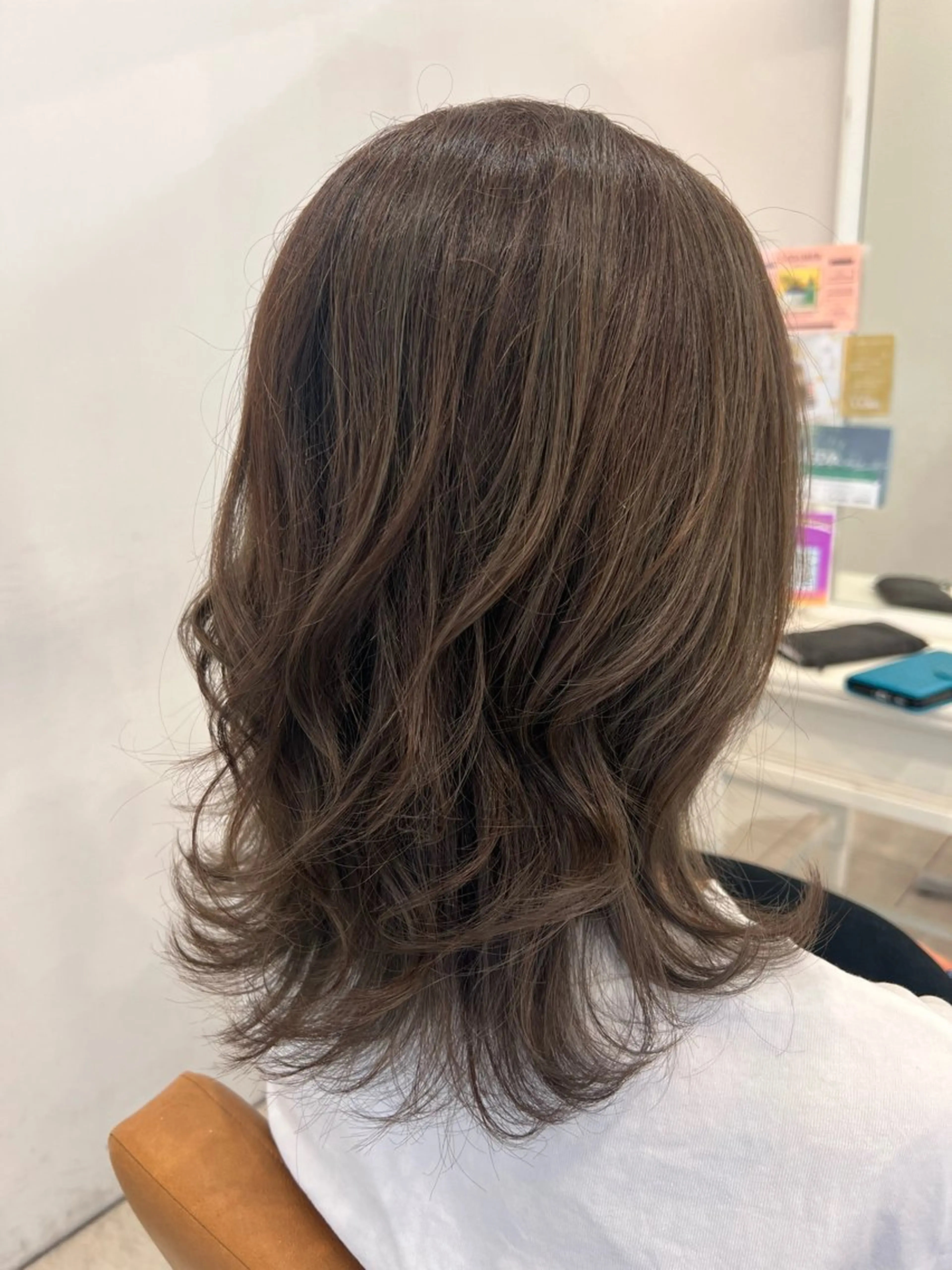 ミディアム カット メンズカットグラデー ションカラー/ケイゴのヘアスタイル