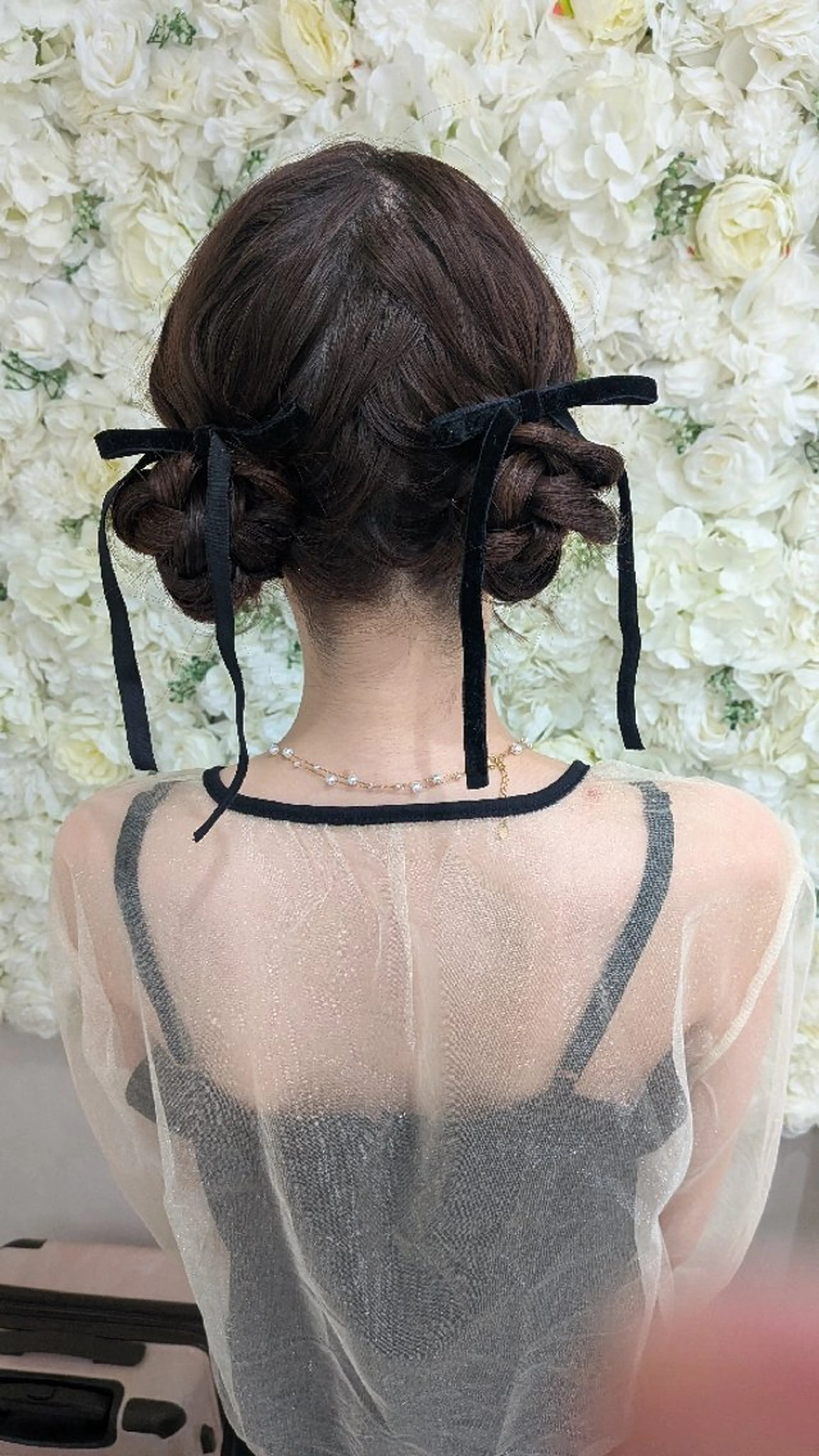 ツインお団子ヘア kawaii(💞の写真