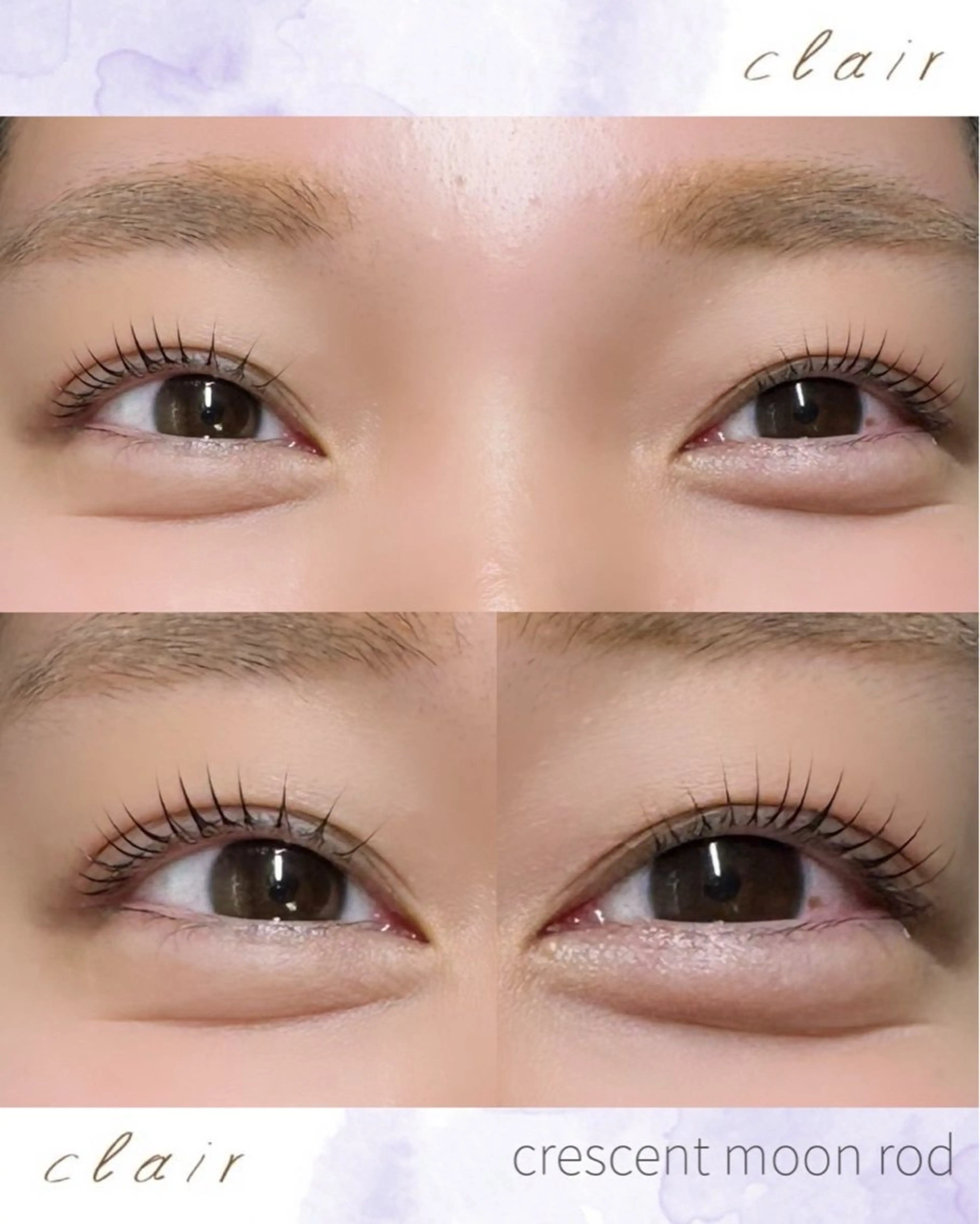 マツエク・マツパ ナチュラル claire BEAUTY SALON所属・若林 瞳華のマツエク・マツパデザイン