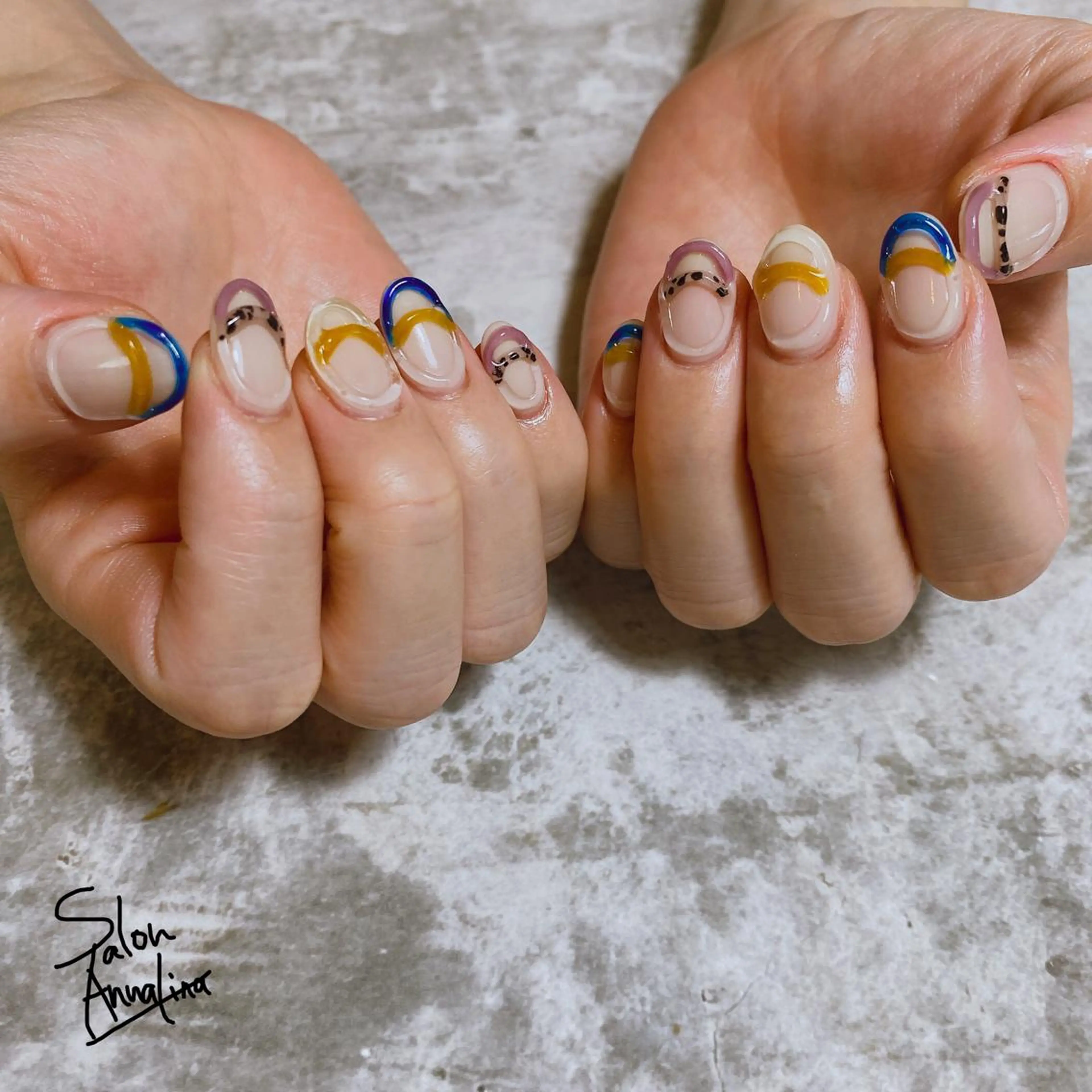 ネイル フレンチネイル ハンドネイル アトリエ UNICOのネイルデザイン