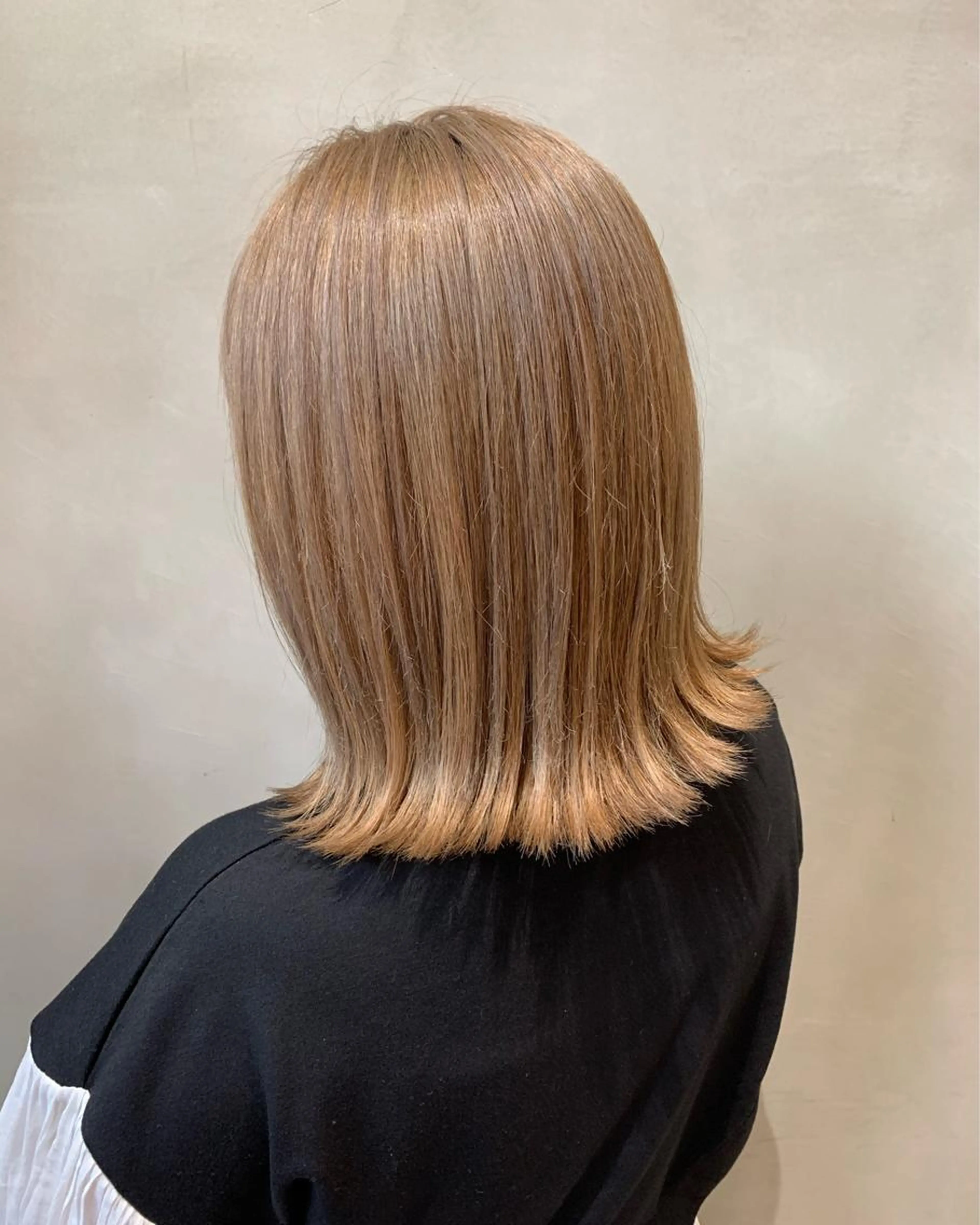 小顔カット+トリプルカラー+色持ちケアトリートメント⚠️2回目以降¥24280の写真