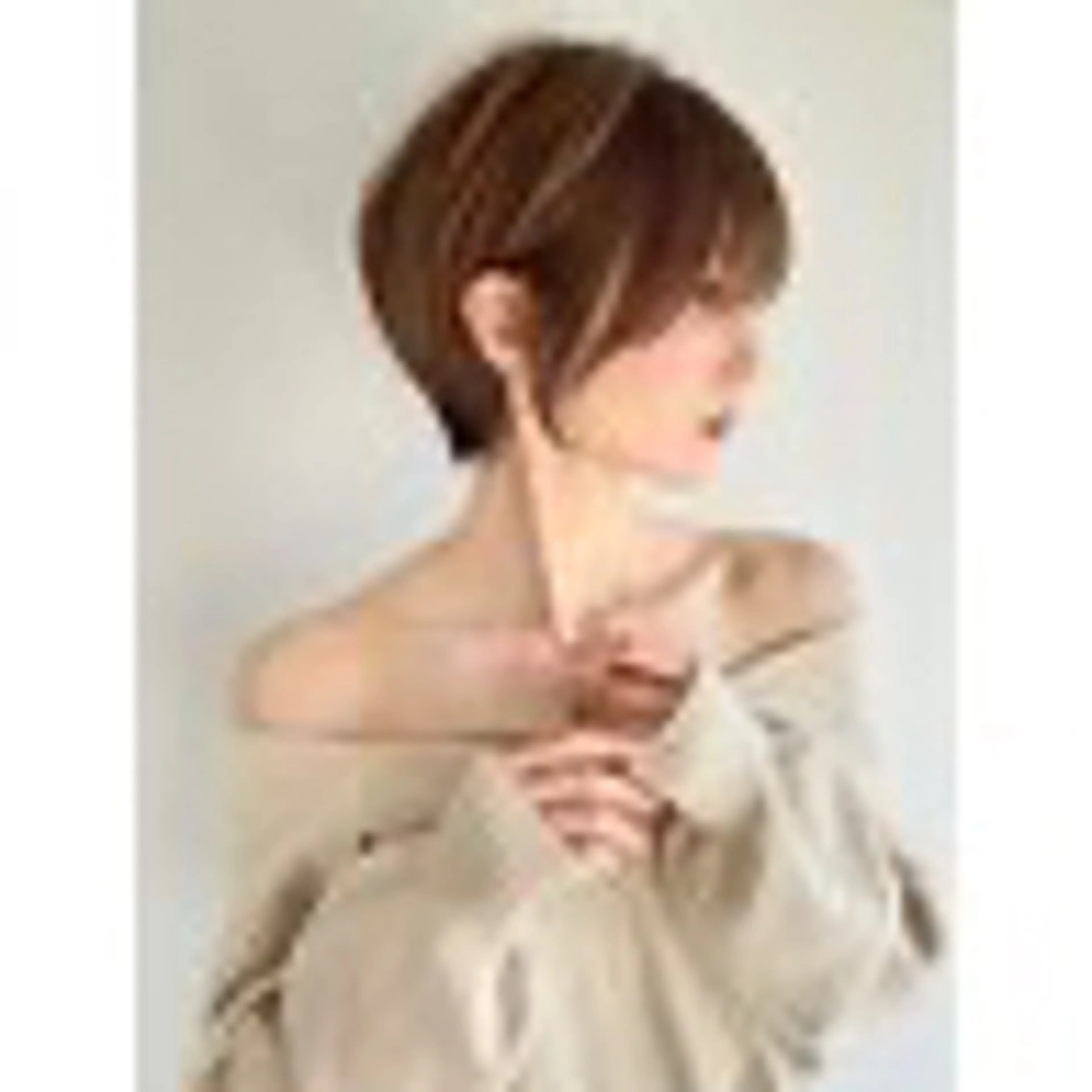 ショート カラー ヘアカラー トリートメント ボブ/髪質改善 jionのヘアスタイル