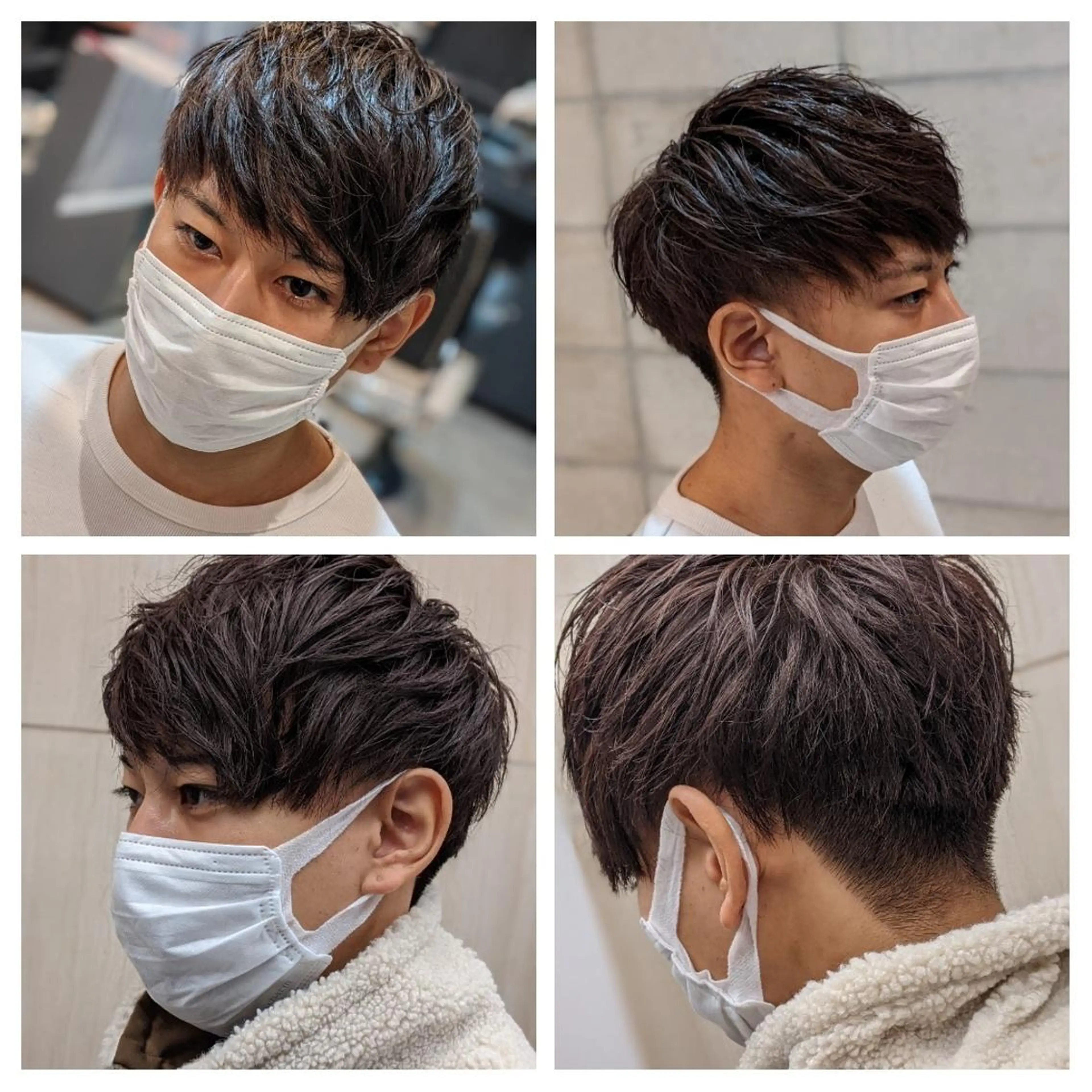 セミロング カラー FRANK'SBARBER所属・💈山本  卓士💈のヘアスタイル