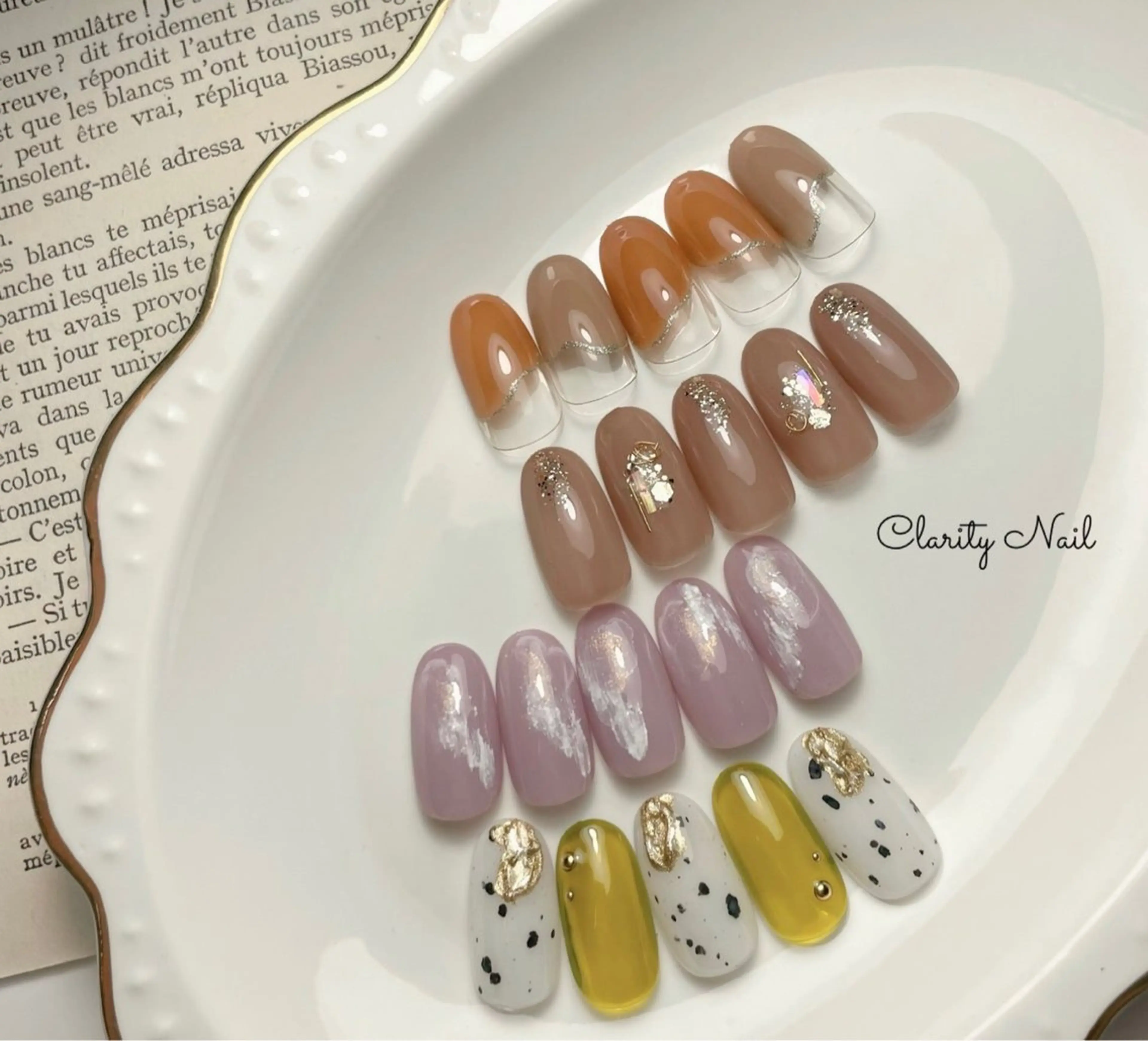 ネイル ハンドネイル Clarity Nailのネイルデザイン