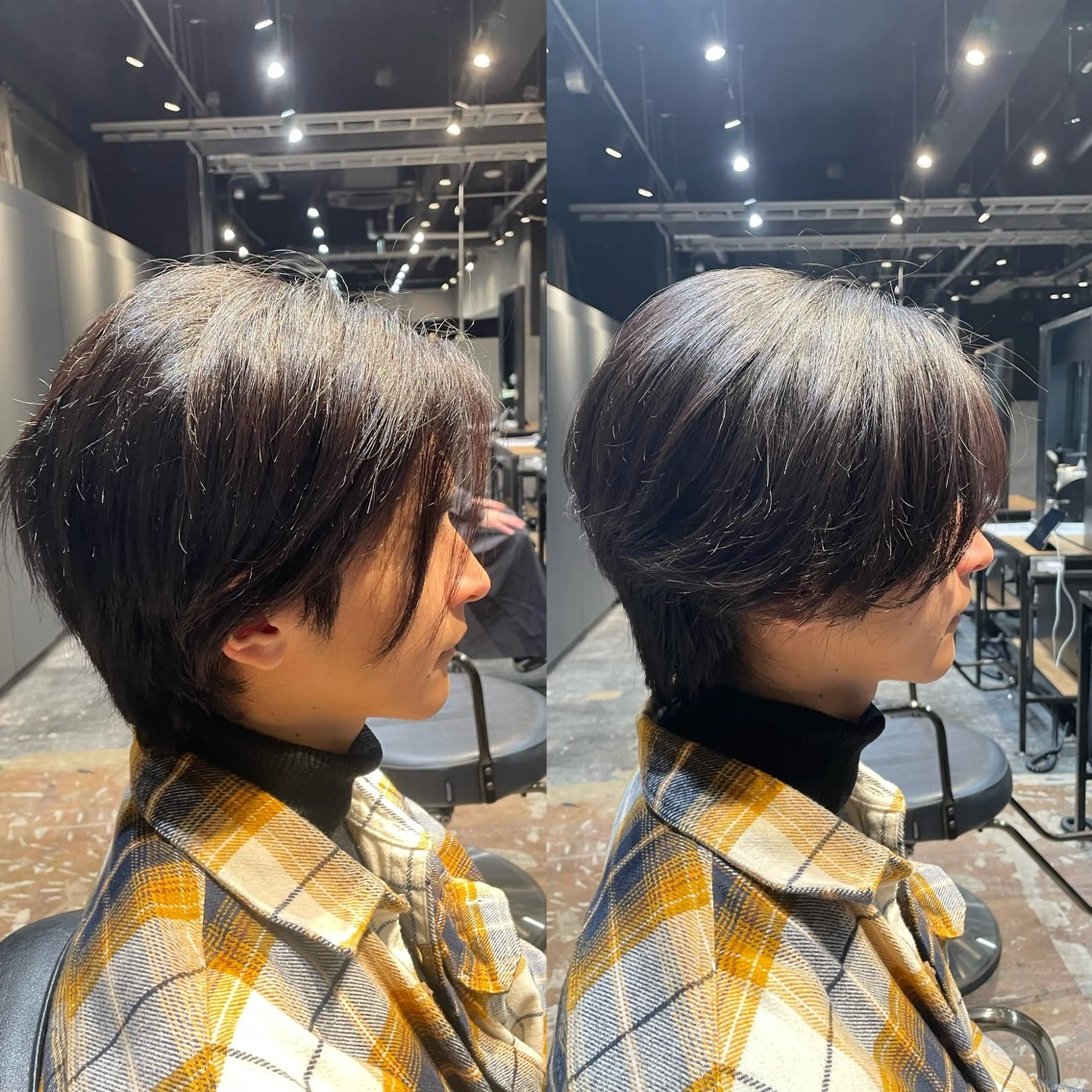 メンズ ブリーチカラー/ カット/安松龍一のヘアスタイル