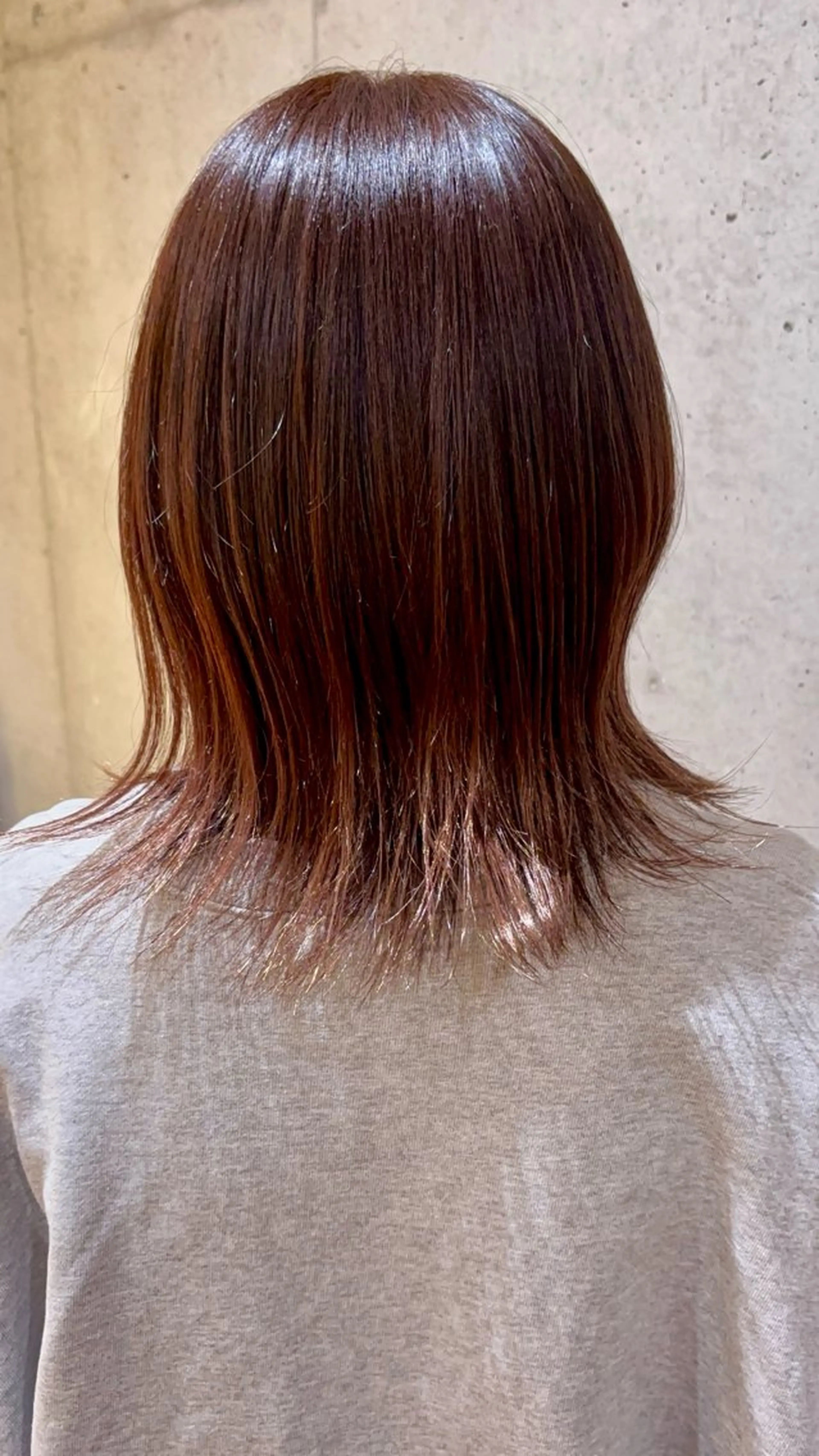 ミディアム カラー ブラウンカラー ショコラブラウン 外ハネヘア 大人かわいいショート 🧡Mai🧡のヘアスタイル