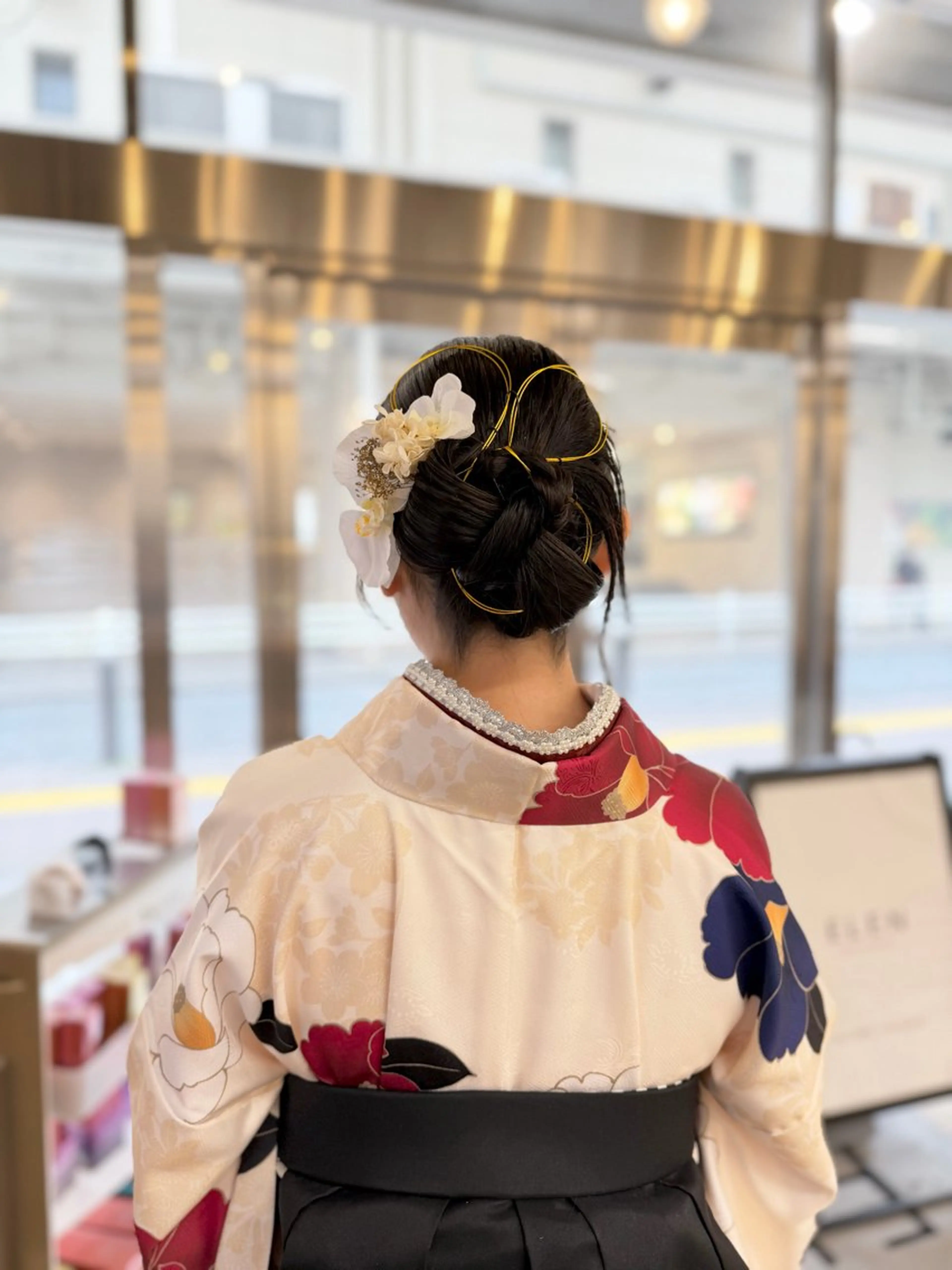 ヘアアレンジ ヘアセット 髪質改善/レイヤー 暖色/shiinaのヘアスタイル