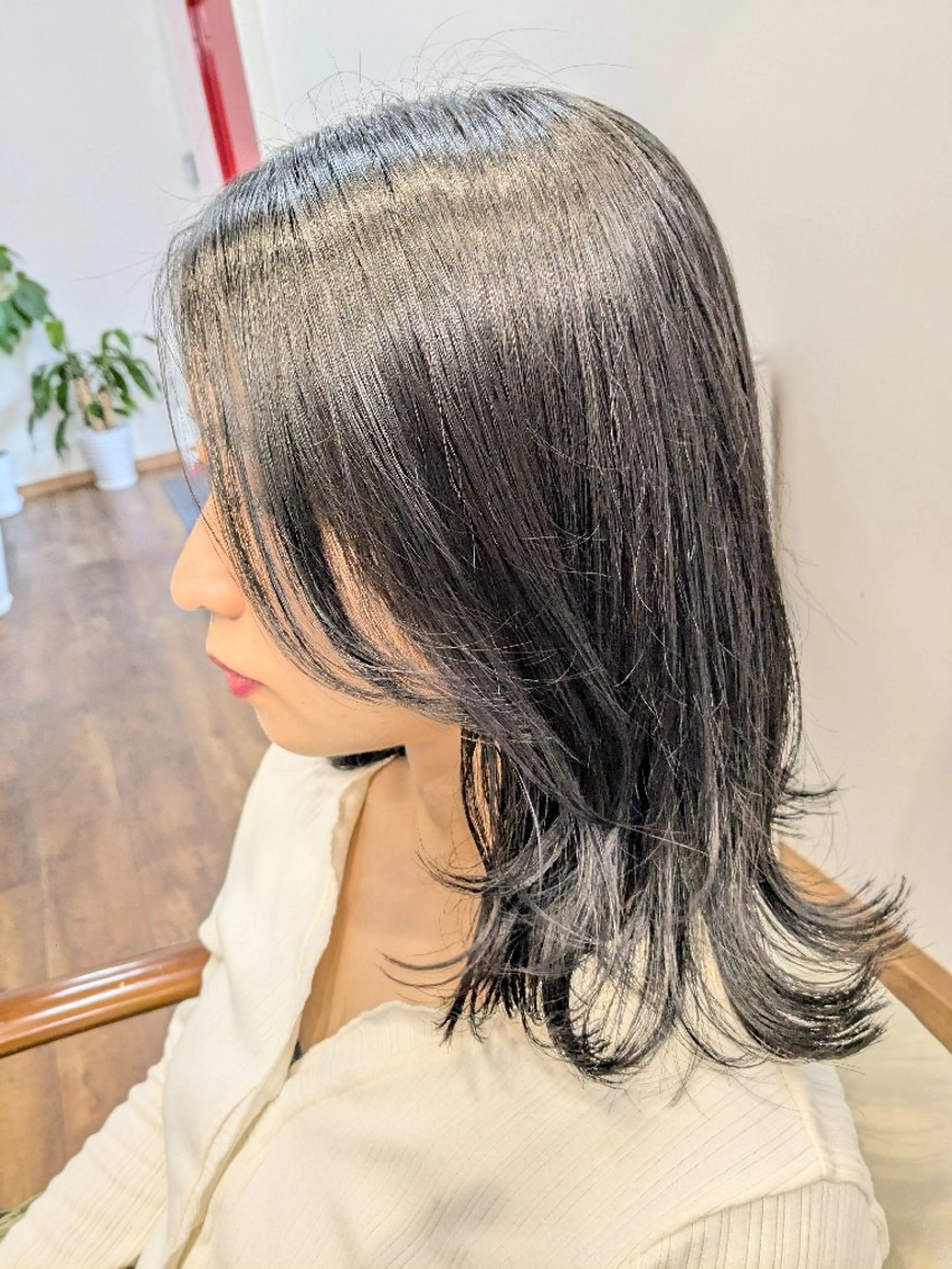 セミロング grace hair Lan🍋アカネのヘアスタイル