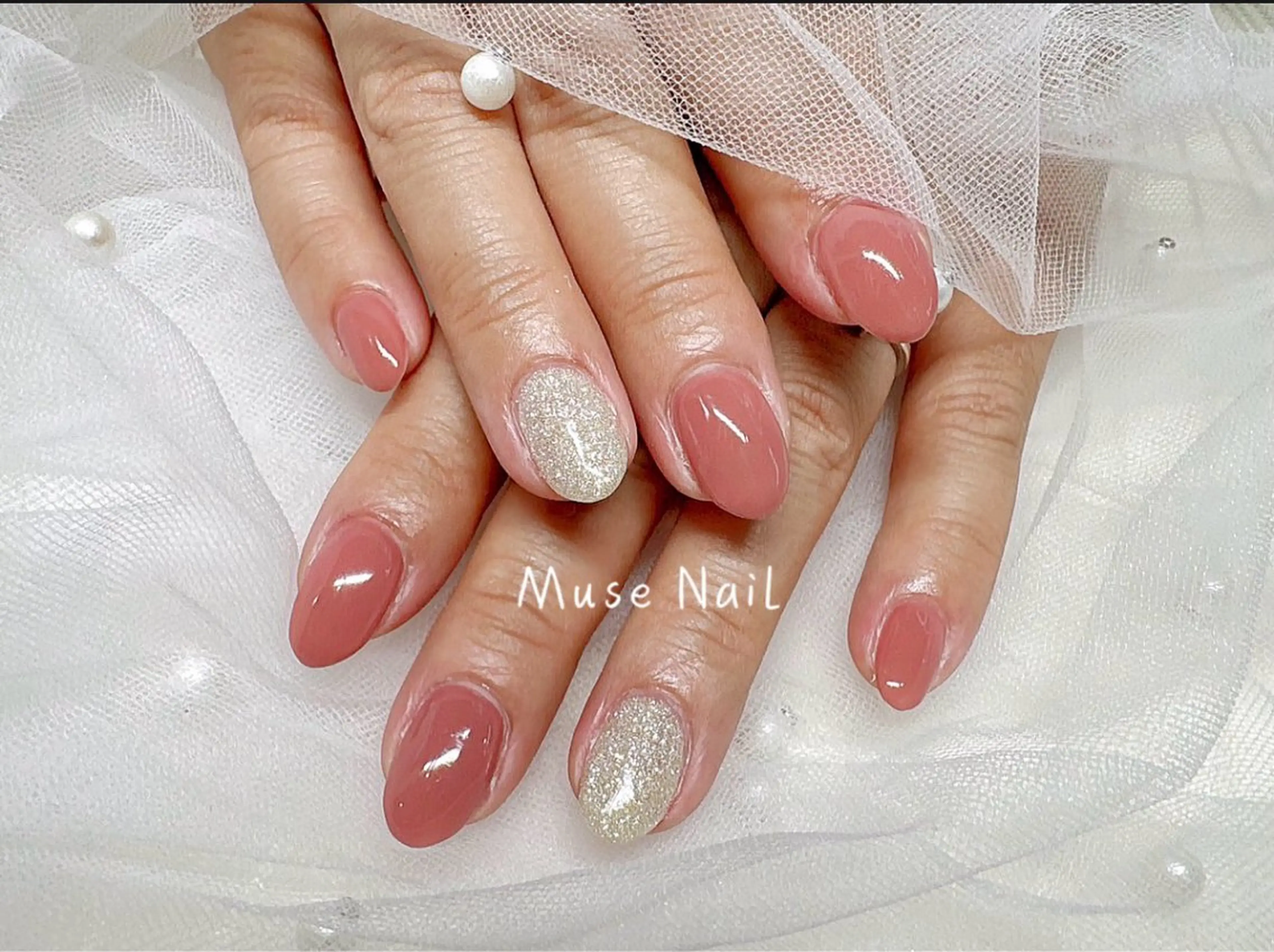 ネイル ワンカラーネイル ハンドネイル muse nailのネイルデザイン