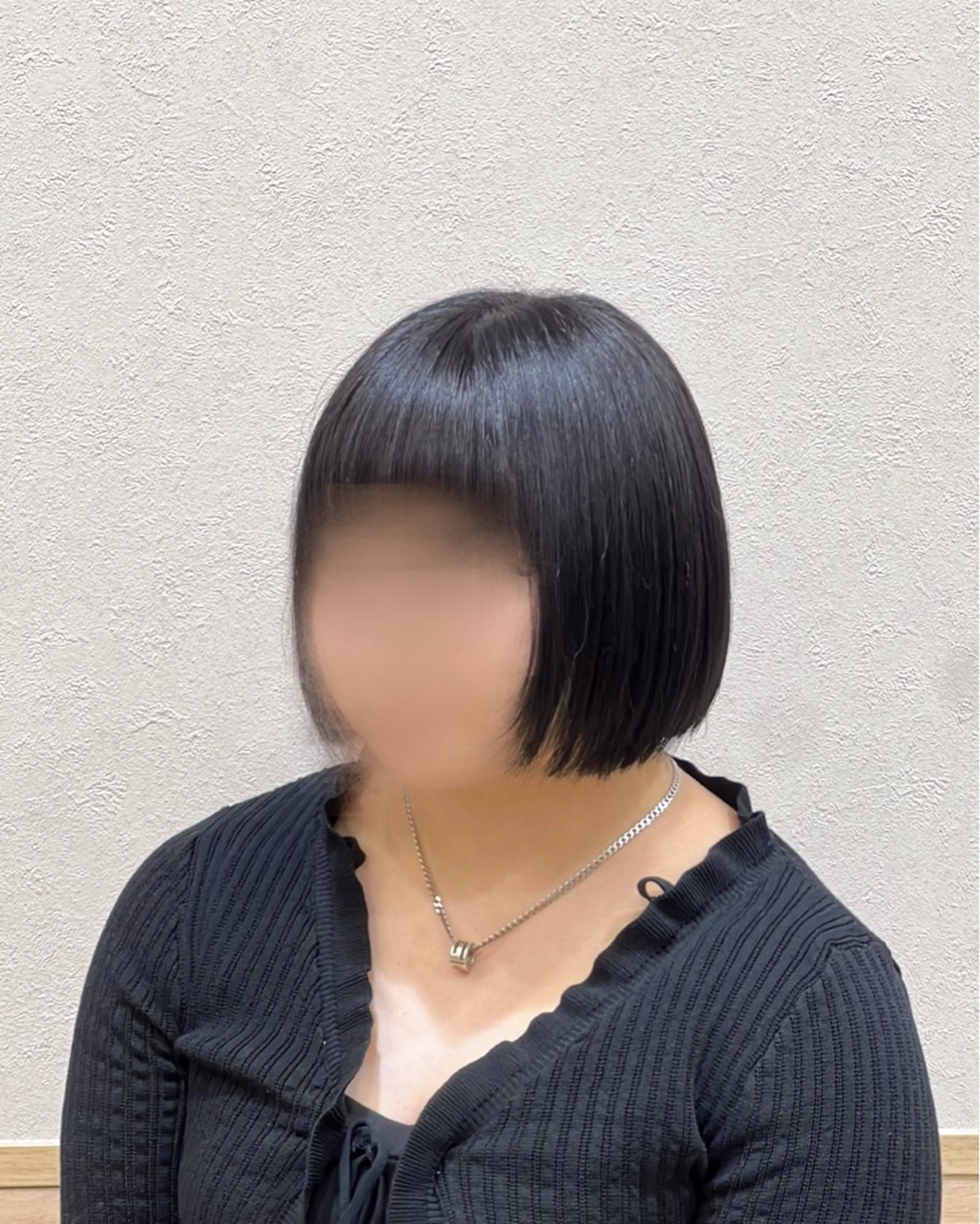 カラー アッシュ 透明感カラー ボブ カット ヘアカラー トリートメント 山口 玖瑠美のヘアスタイル