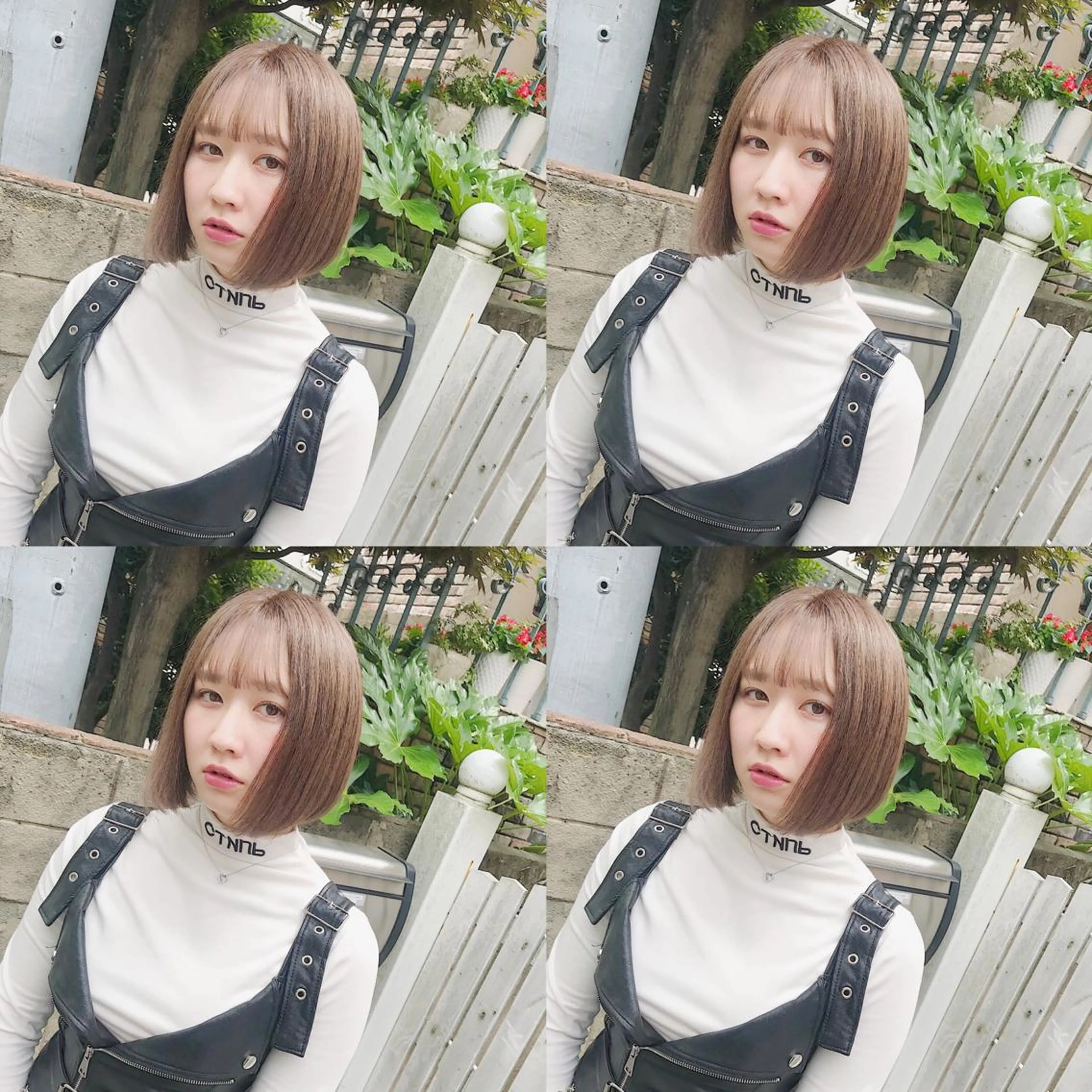 ショート カラー ヘアアレンジ カット ヘアカラー トリートメント TAKUMAブリーチ /切りっぱなし🪽のヘアスタイル