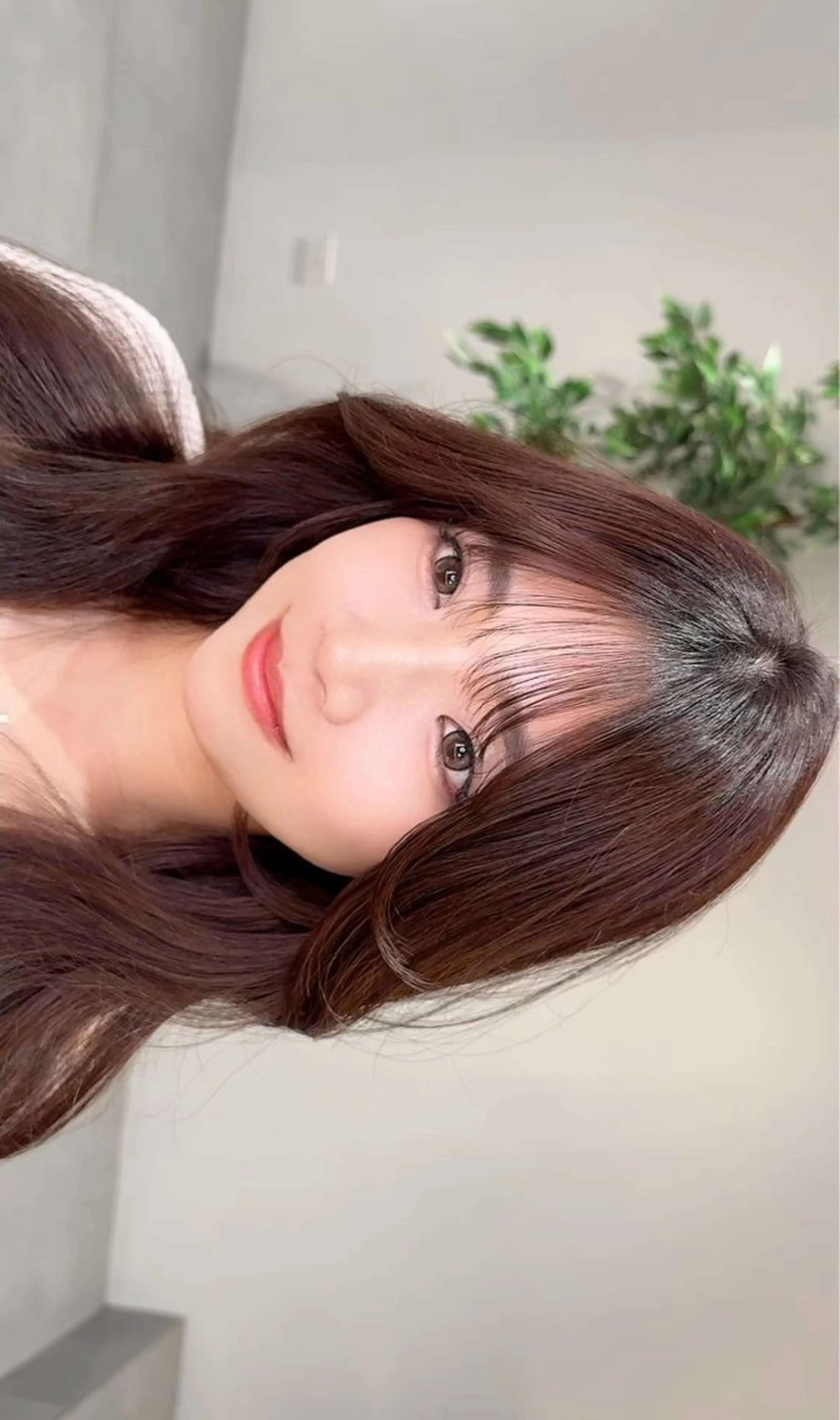 ロング カラー カット ヘアカラー トリートメント ヘッドスパ ヘアセット 韓国ヘア/レイヤー/ 顔まわり/りょーとのヘアスタイル