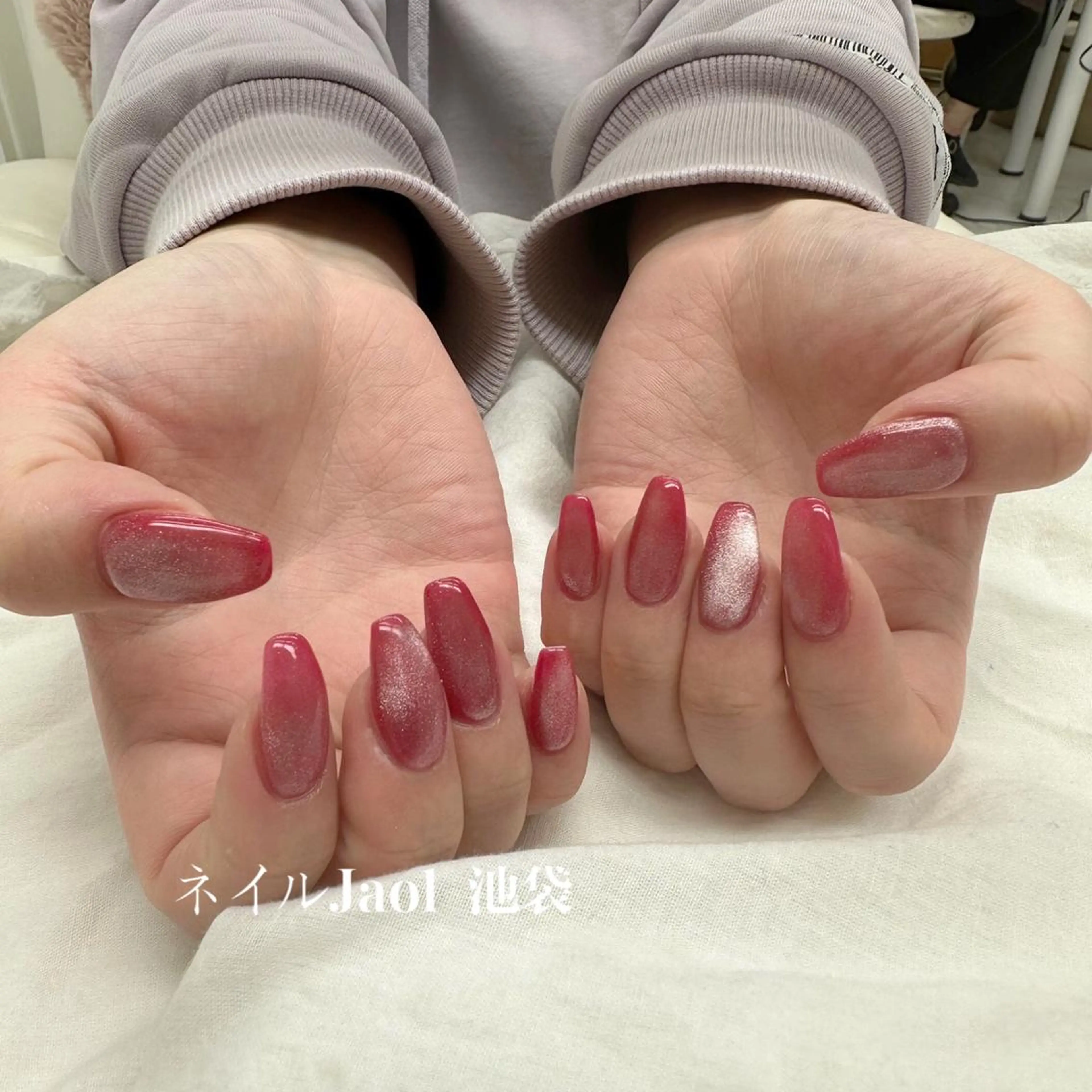 セミロング ハンドネイル ネイルJaol 池袋のネイルデザイン