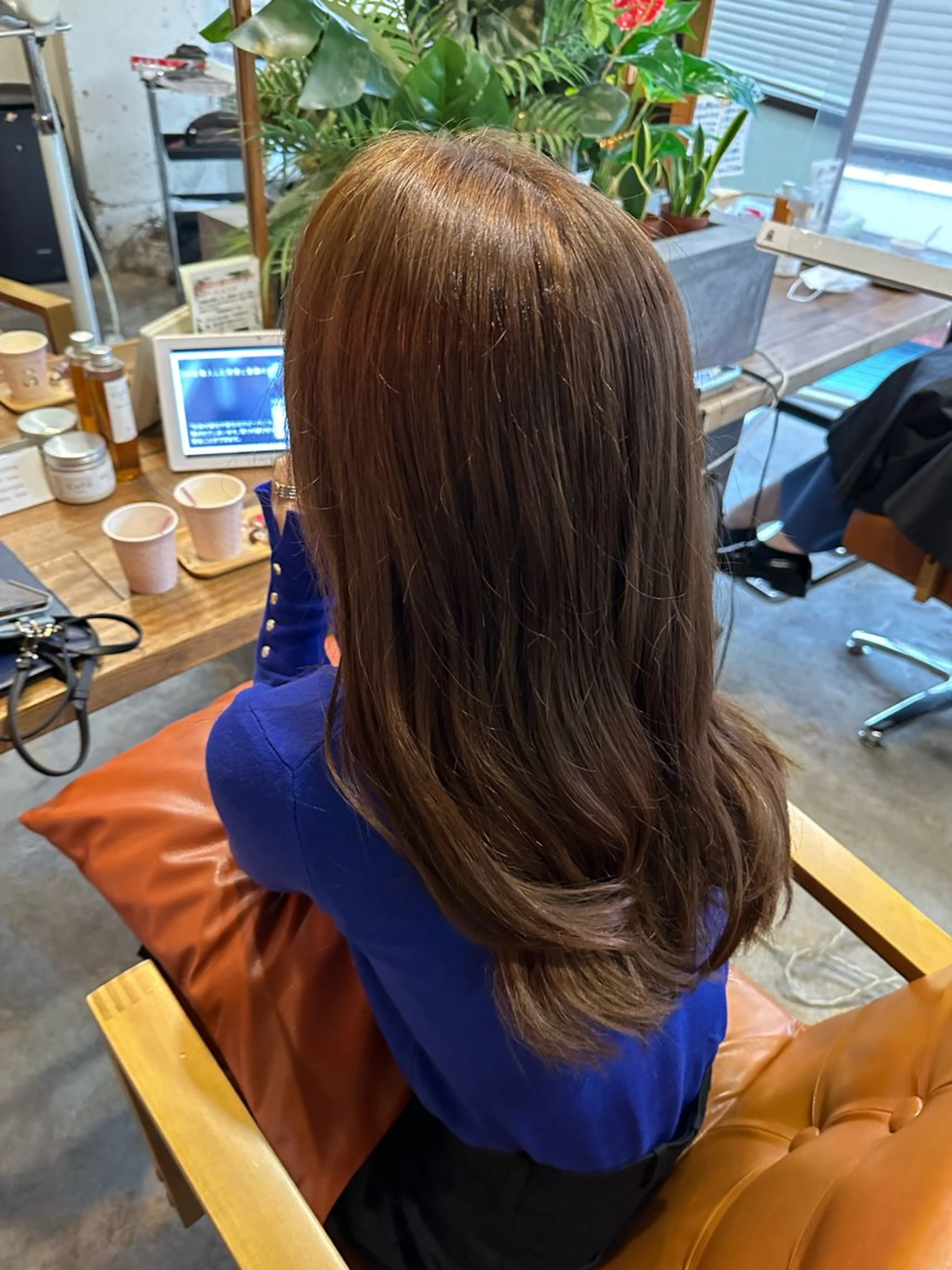 🩷🩵ブリーチなしダブルカラー🩵🩷＋保湿TR☁️の写真