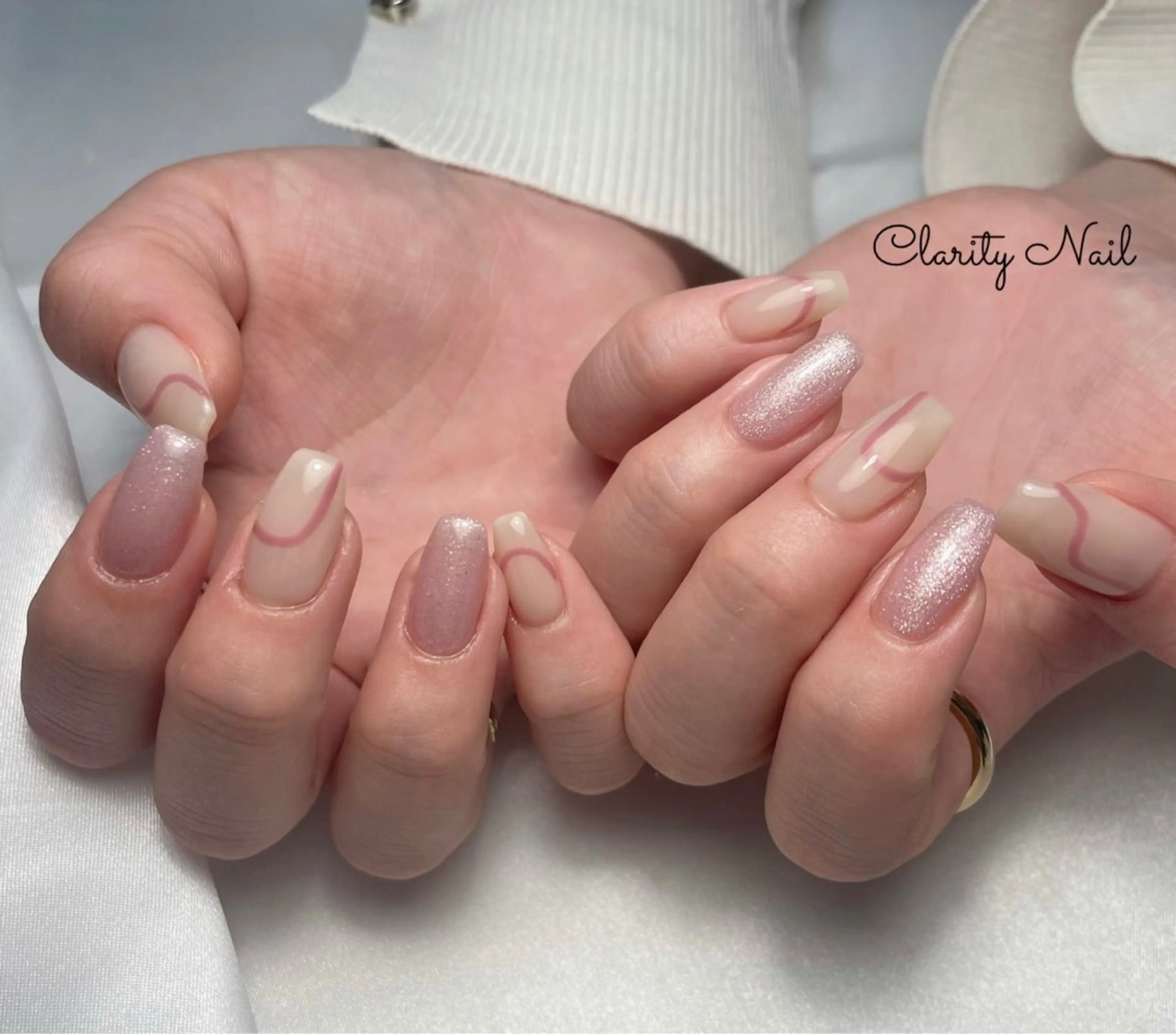 ネイル ハンドネイル Clarity Nailのネイルデザイン