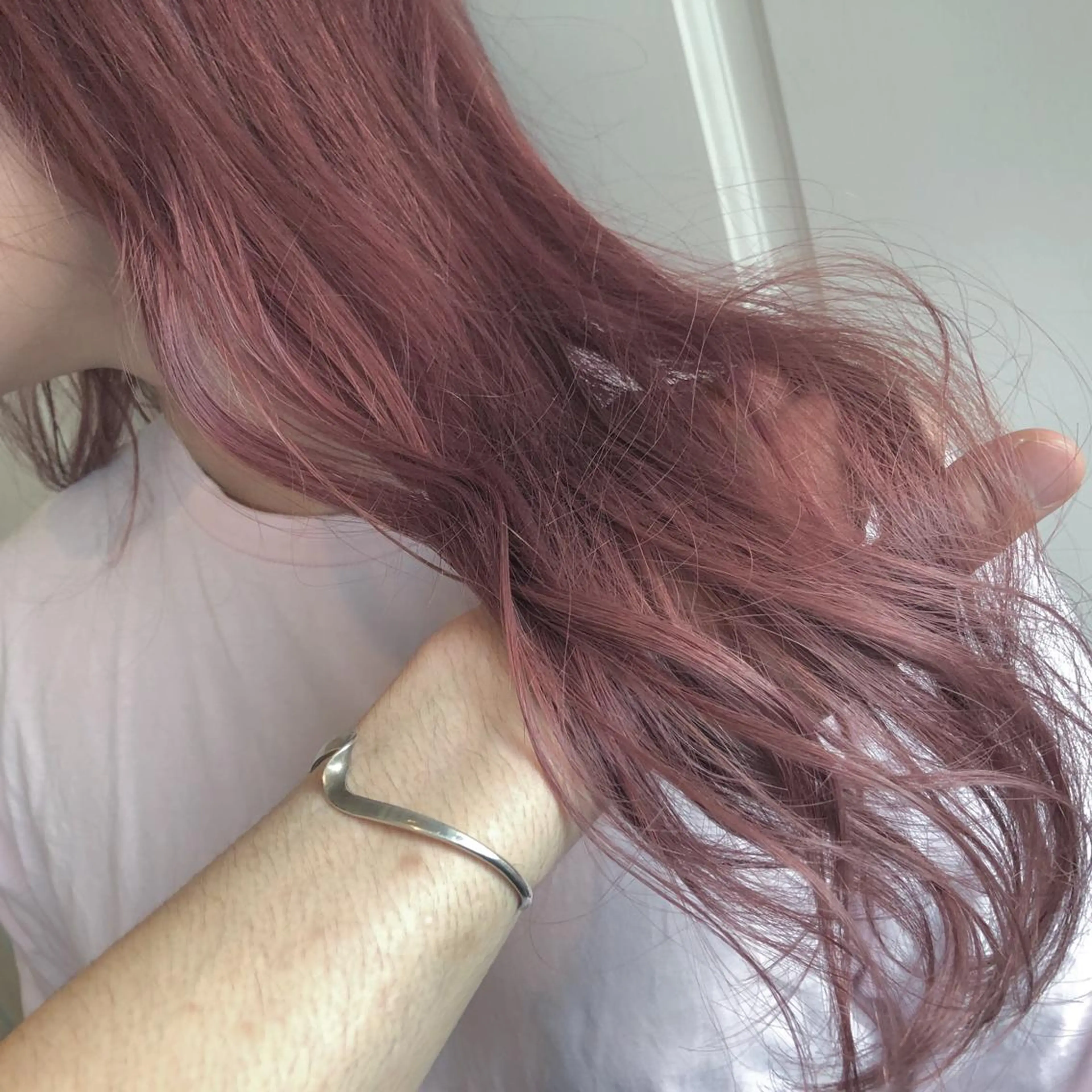 ロング カット ヘアカラー トリートメント 🌸ハイトーン 新田　廉 🌸のヘアスタイル